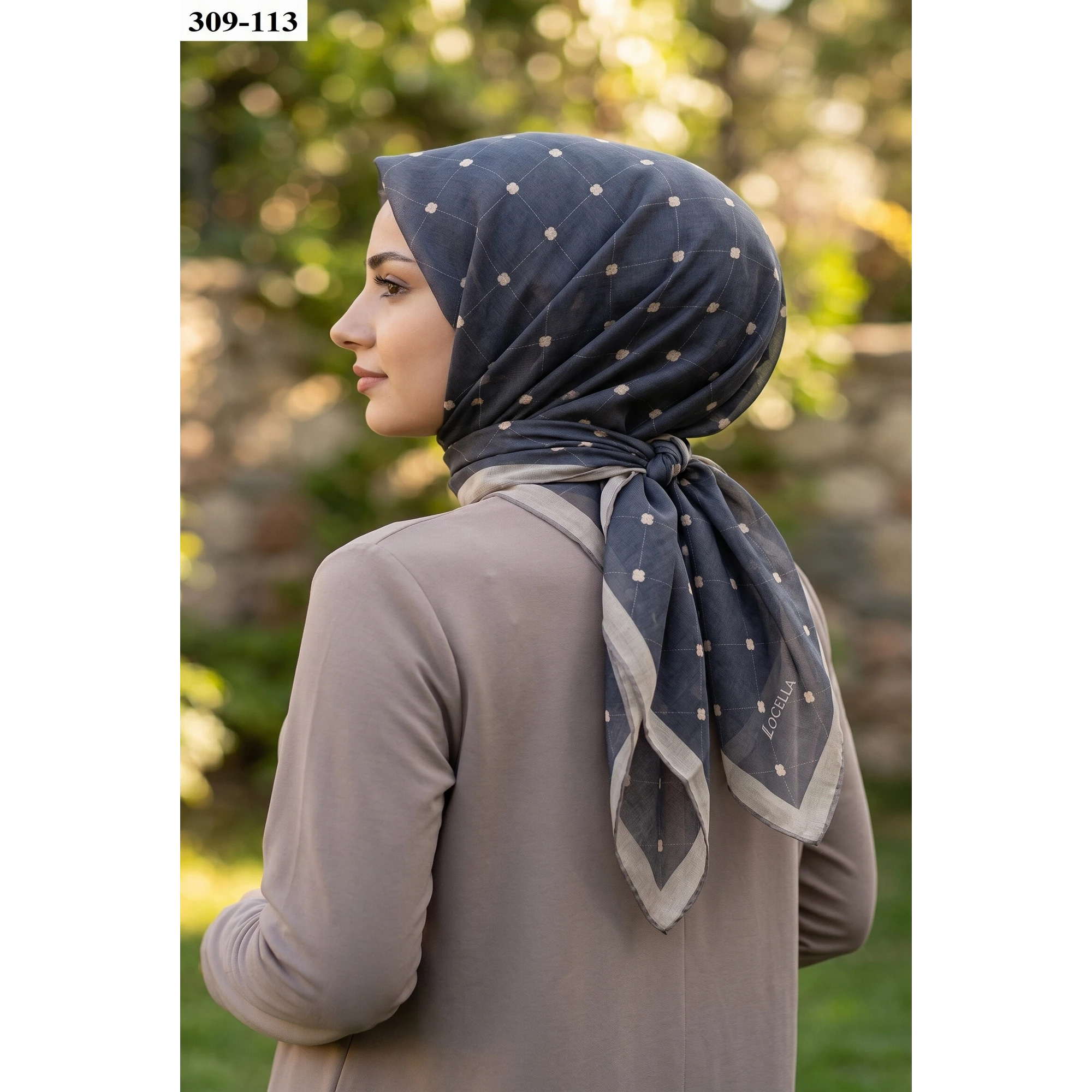Locella Soft Pamuk Eşarp 309-113
