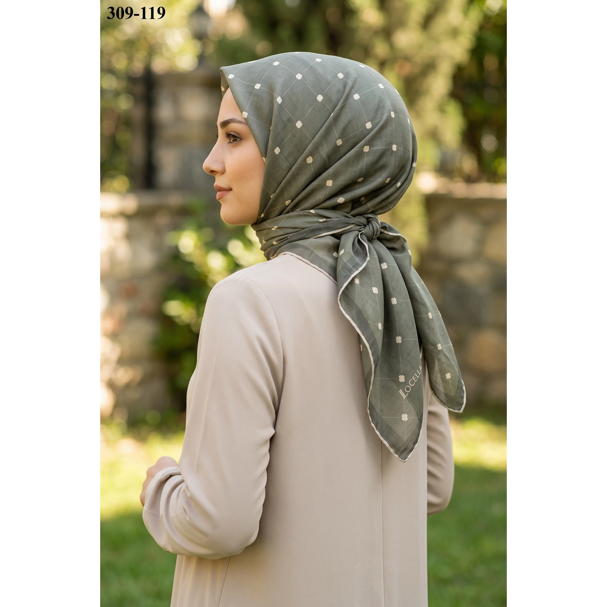 Locella Soft Pamuk Eşarp 309-119