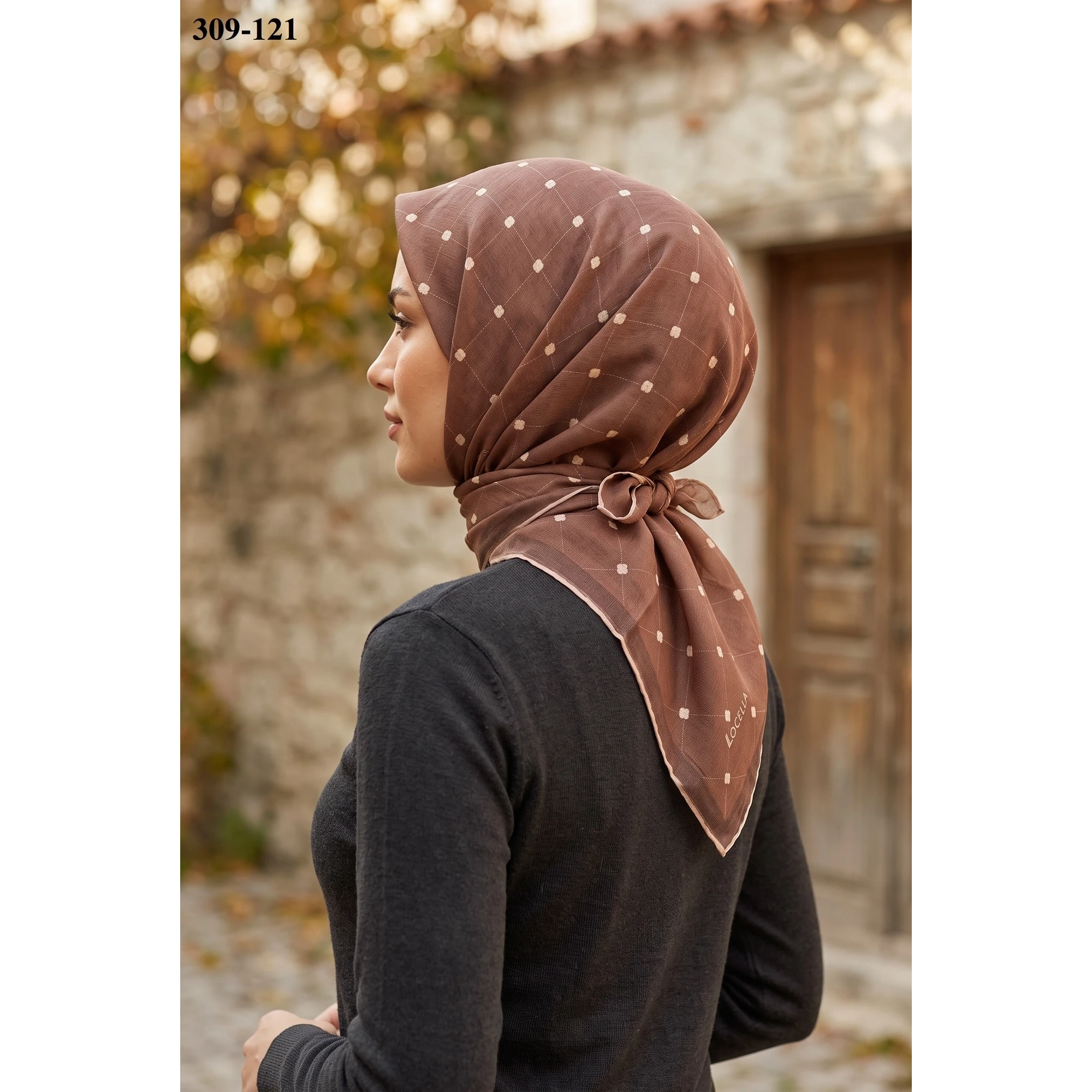 Locella Soft Pamuk Eşarp 309-121