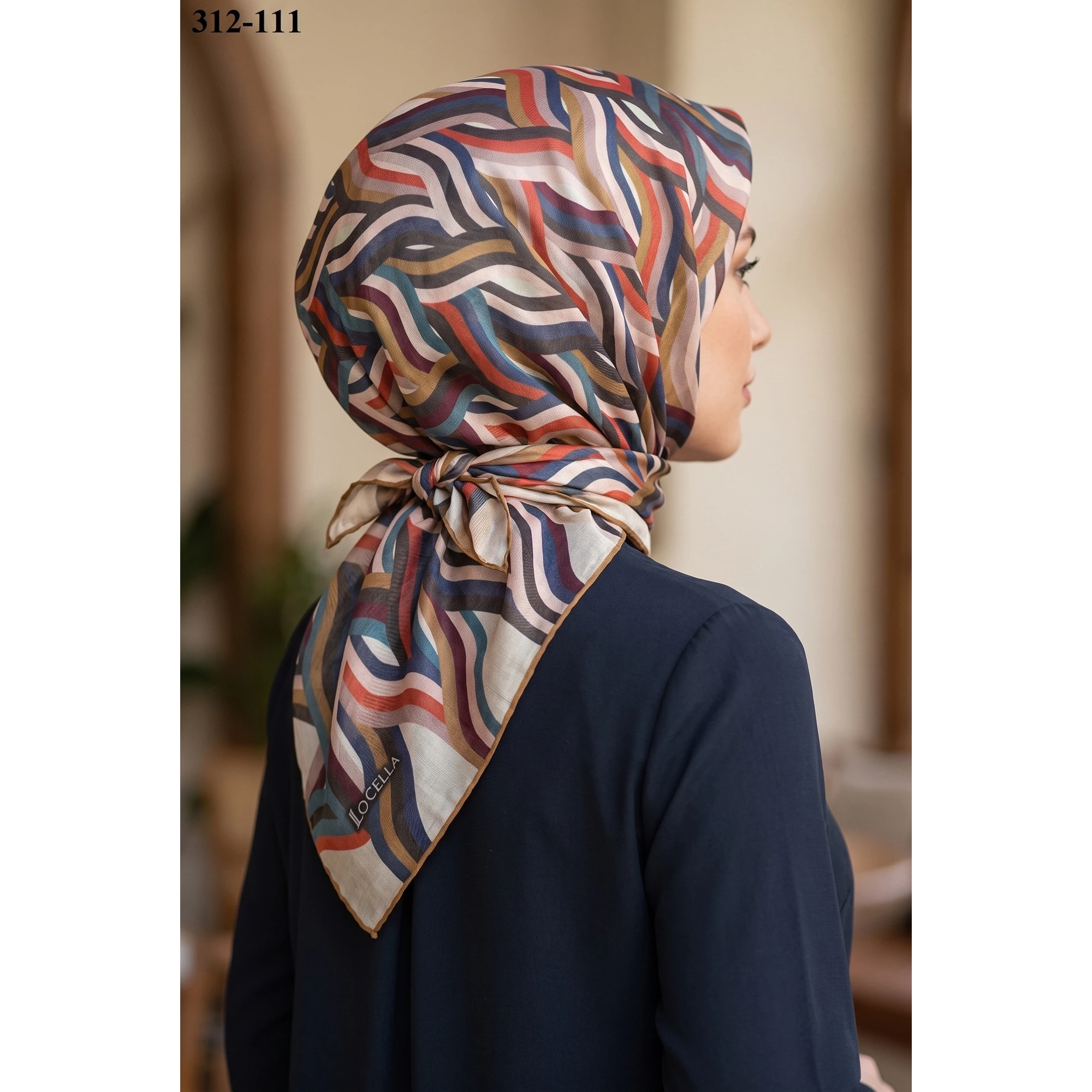 Locella Soft Pamuk Eşarp 312-111