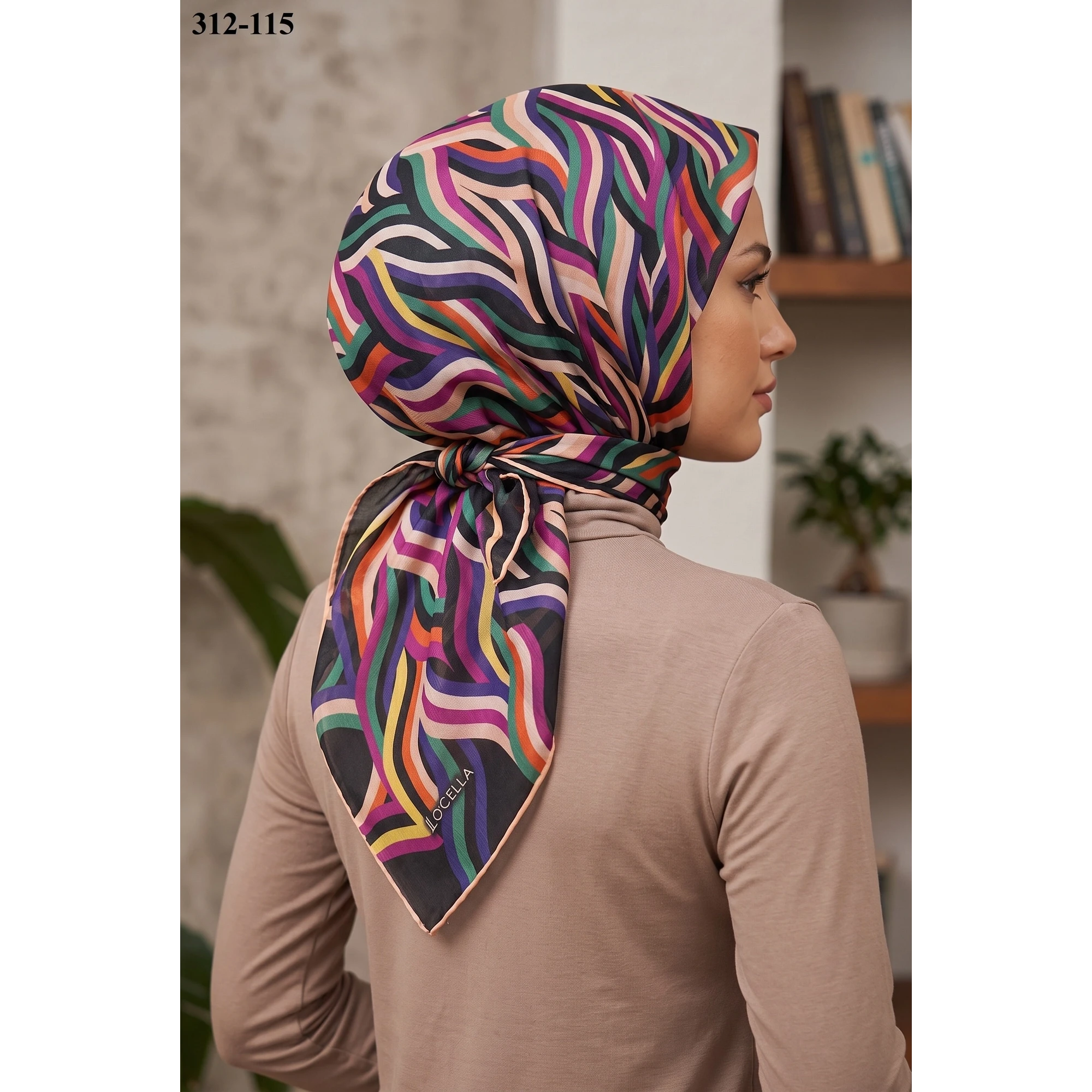 Locella Soft Pamuk Eşarp 312-115
