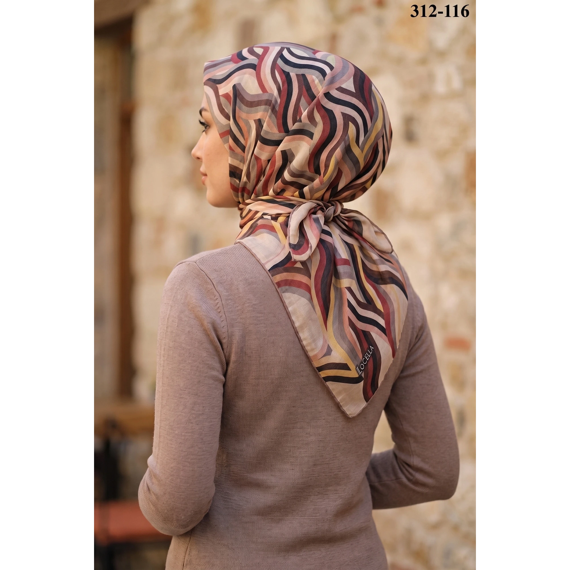 Locella Soft Pamuk Eşarp 312-116