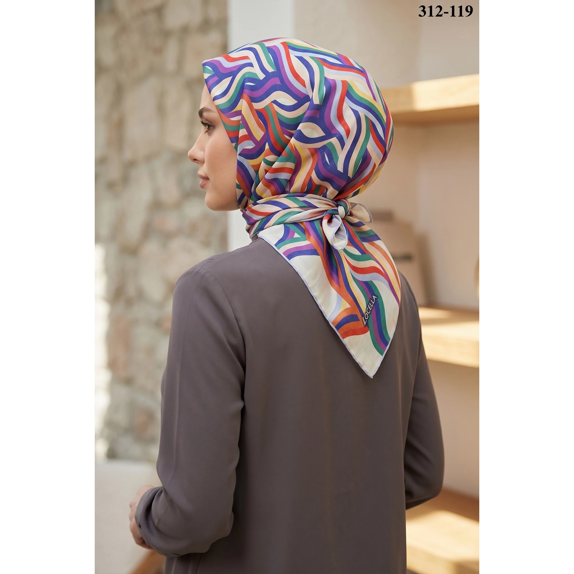 Locella Soft Pamuk Eşarp 312-119