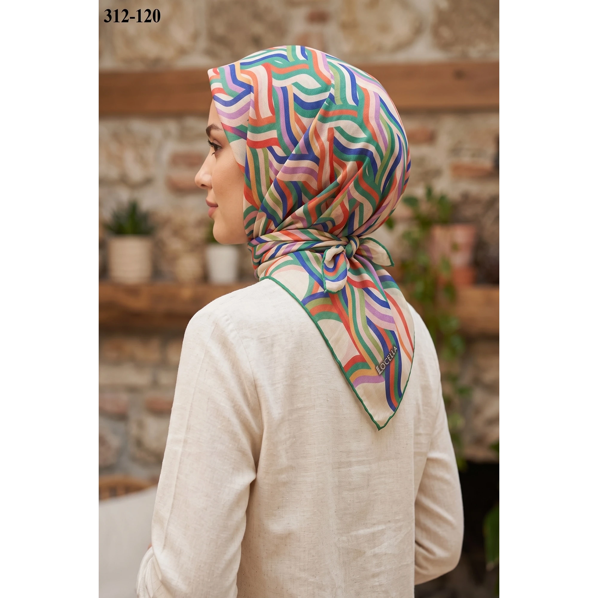 Locella Soft Pamuk Eşarp 312-120