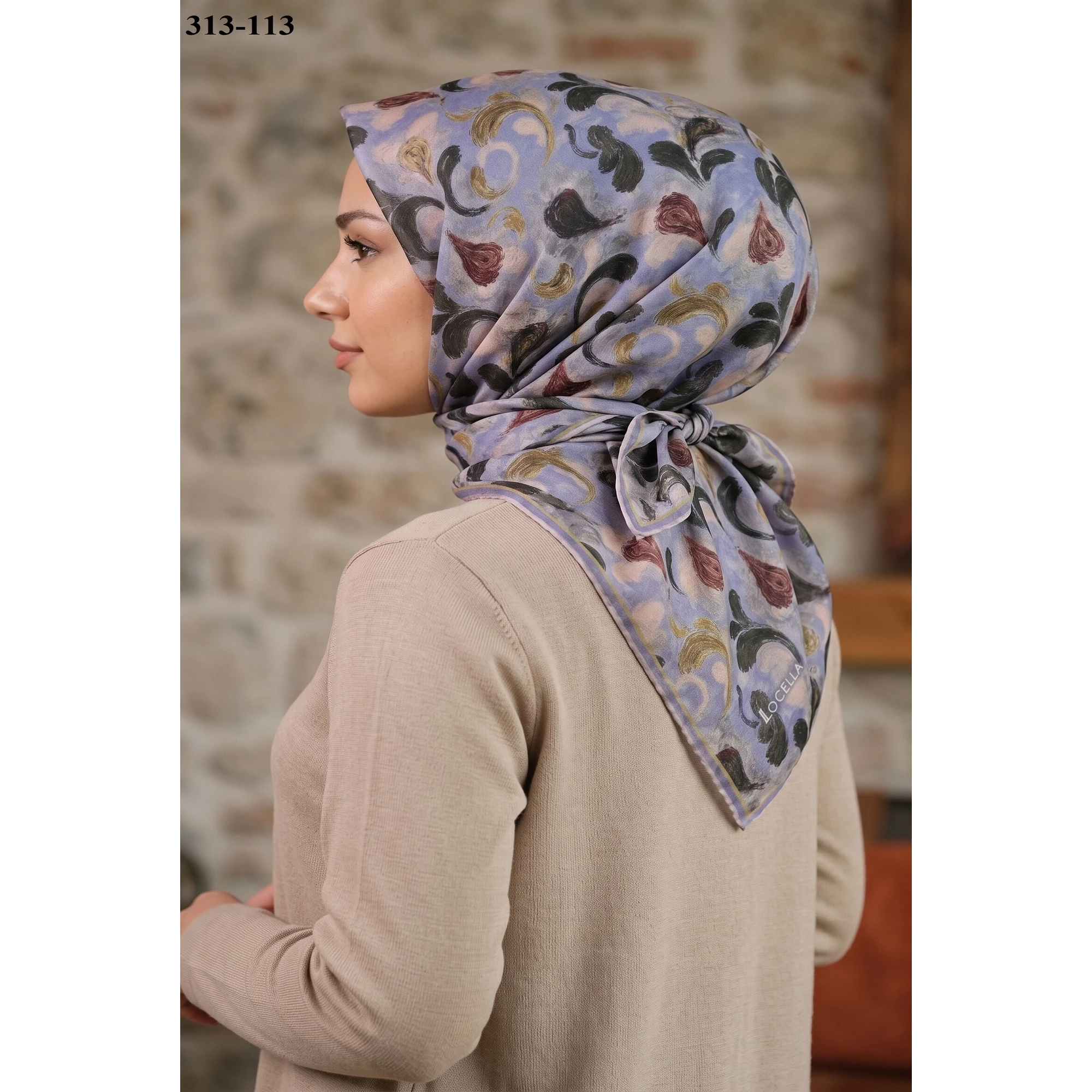 Locella Soft Pamuk Eşarp 313-113