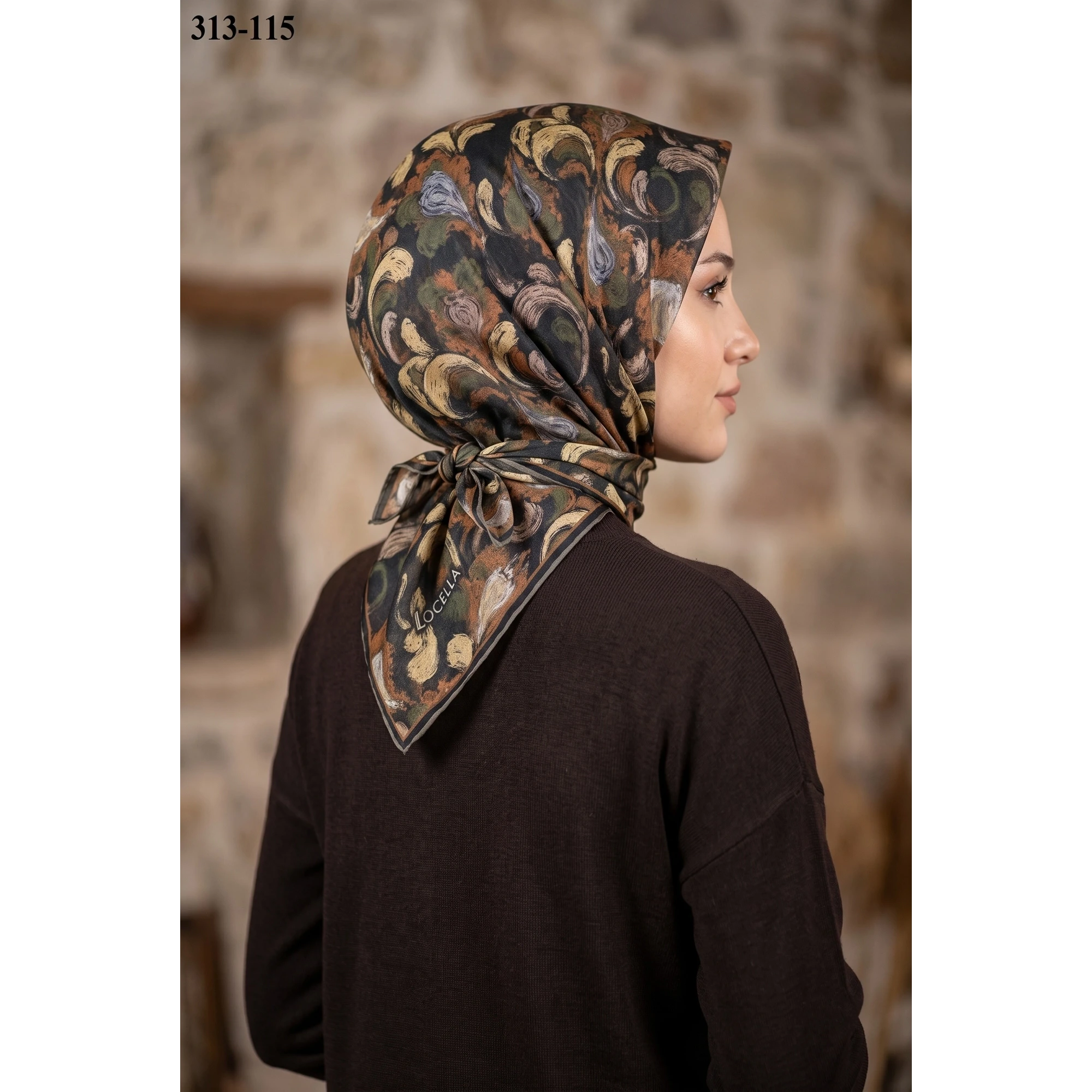 Locella Soft Pamuk Eşarp 313-115