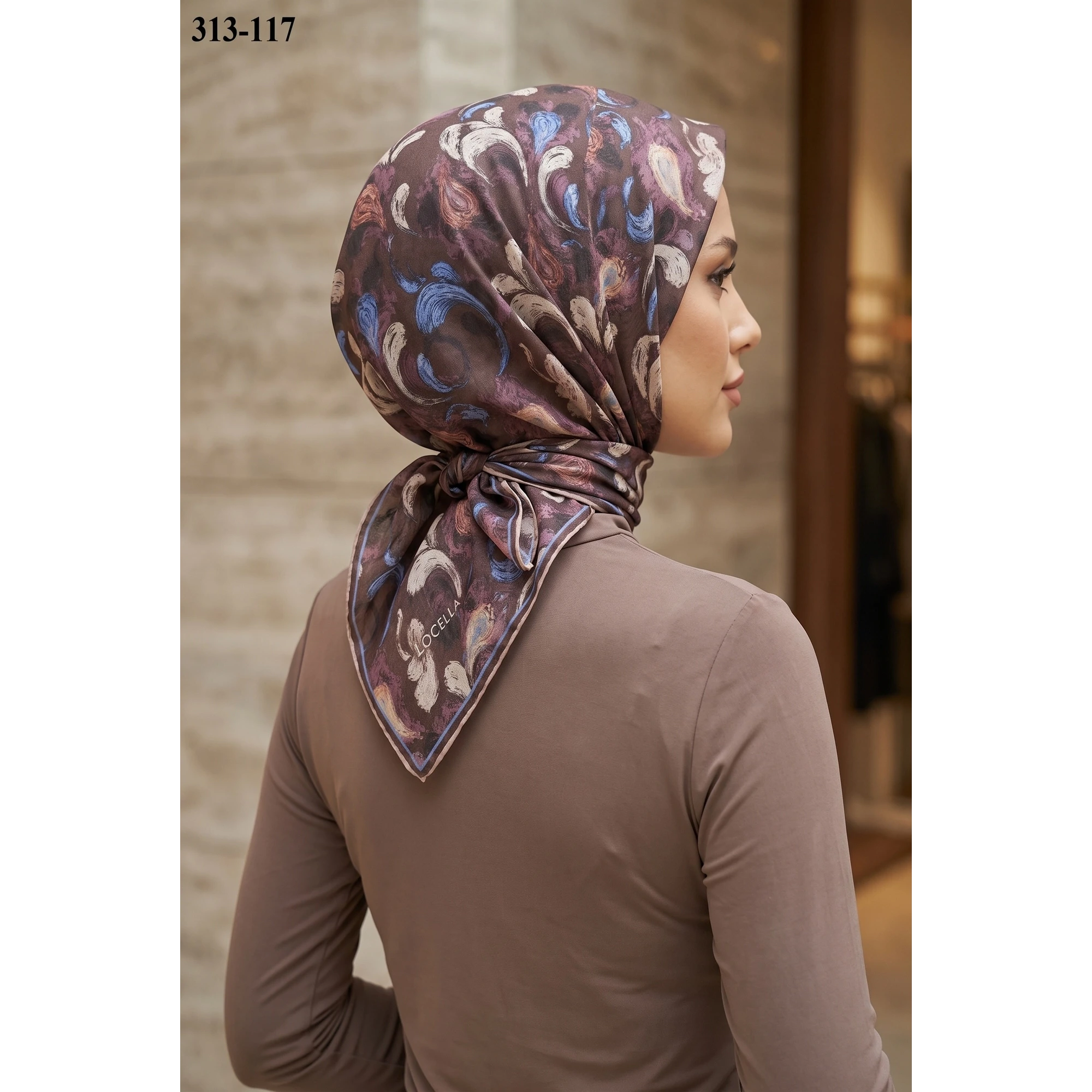 Locella Soft Pamuk Eşarp 313-117