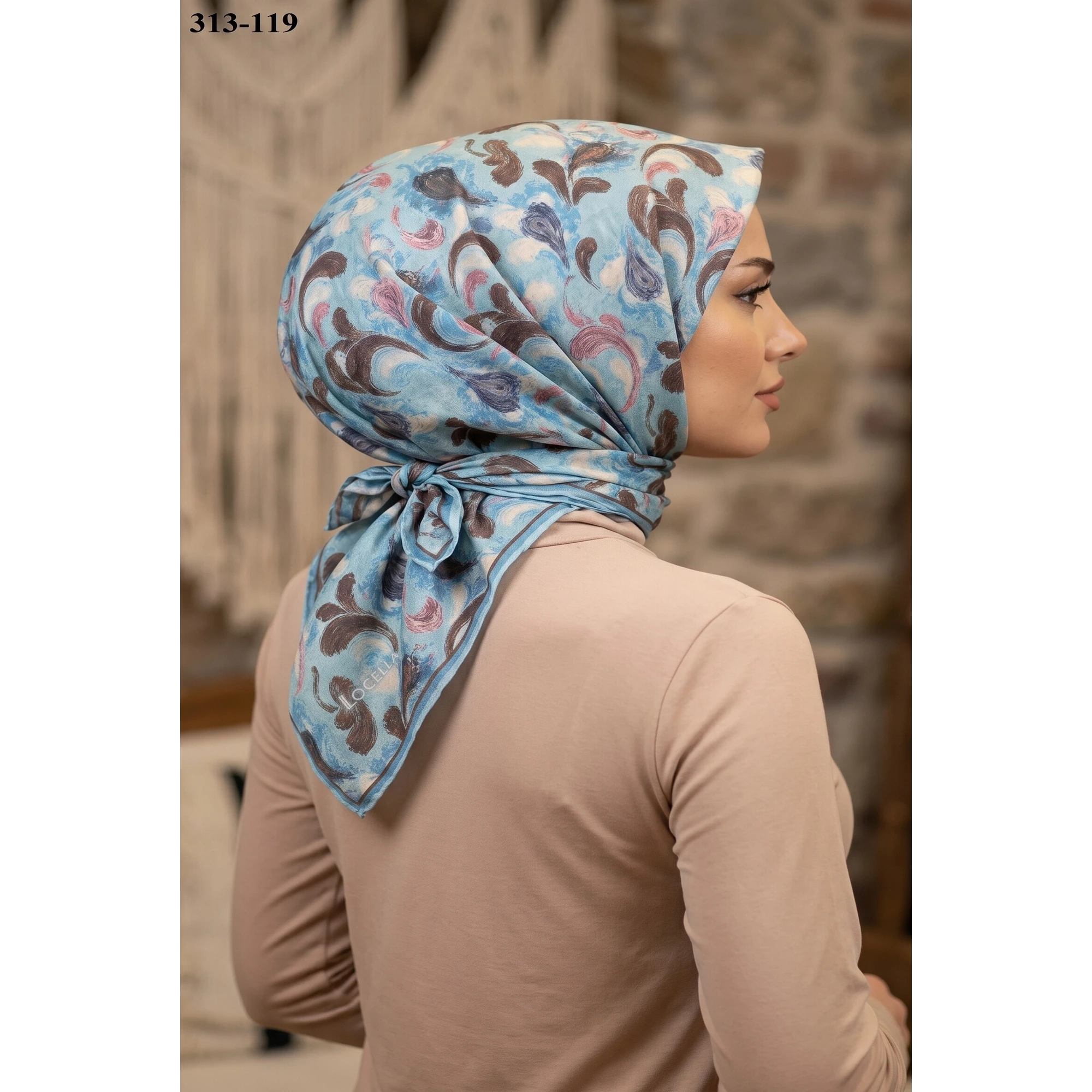 Locella Soft Pamuk Eşarp 313-119