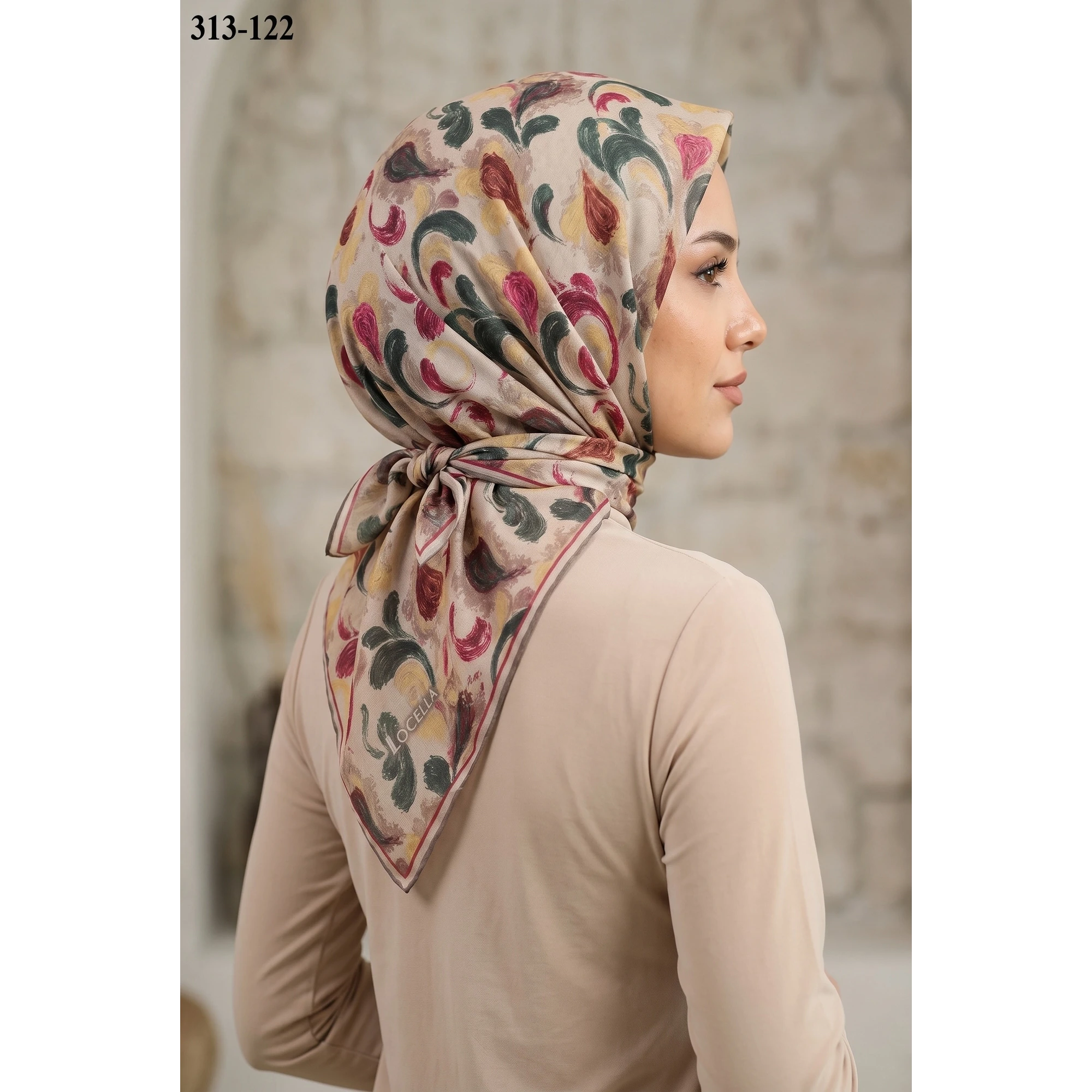 Locella Soft Pamuk Eşarp 313-122