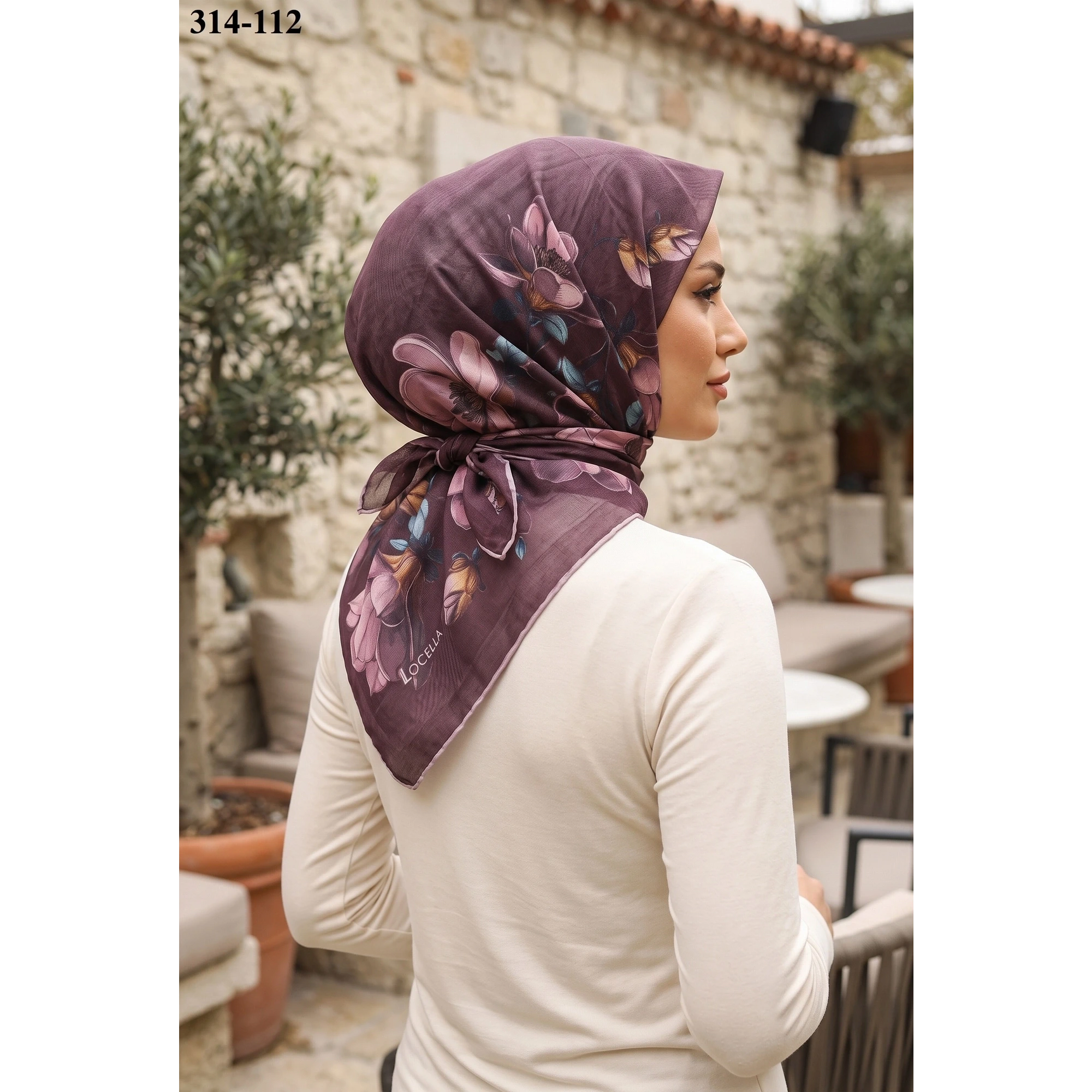 Locella Soft Pamuk Eşarp 314-112