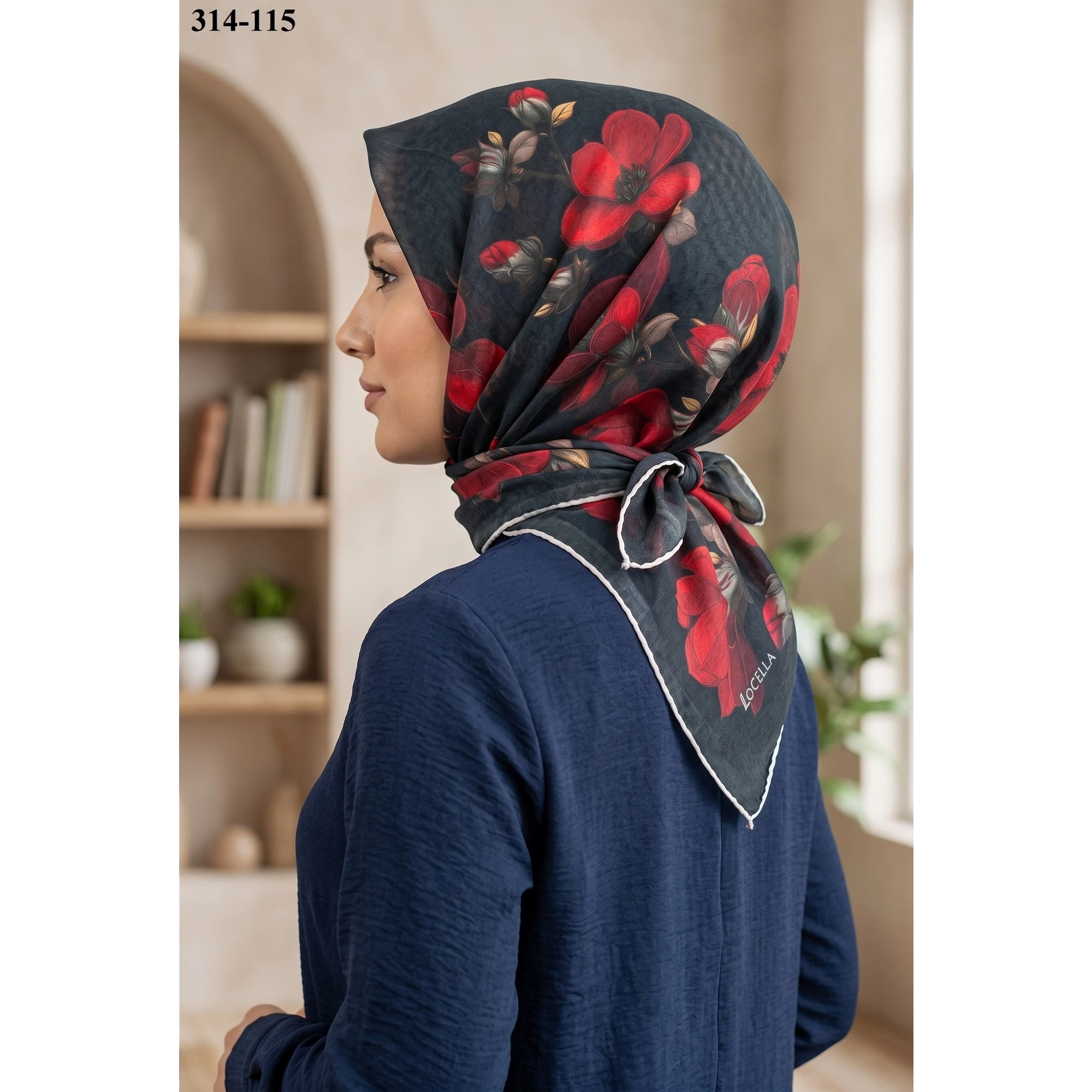 Locella Soft Pamuk Eşarp 314-115