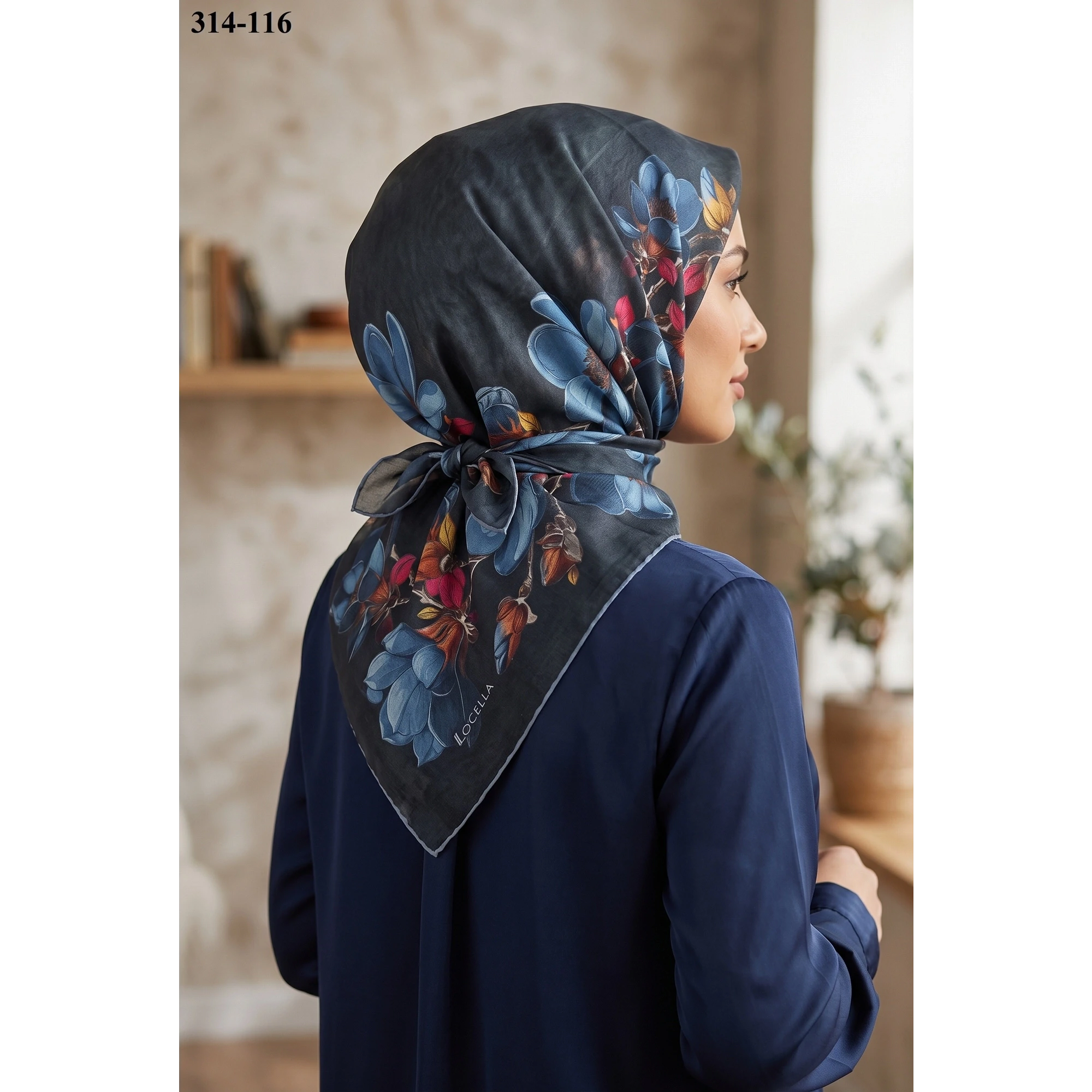 Locella Soft Pamuk Eşarp 314-116