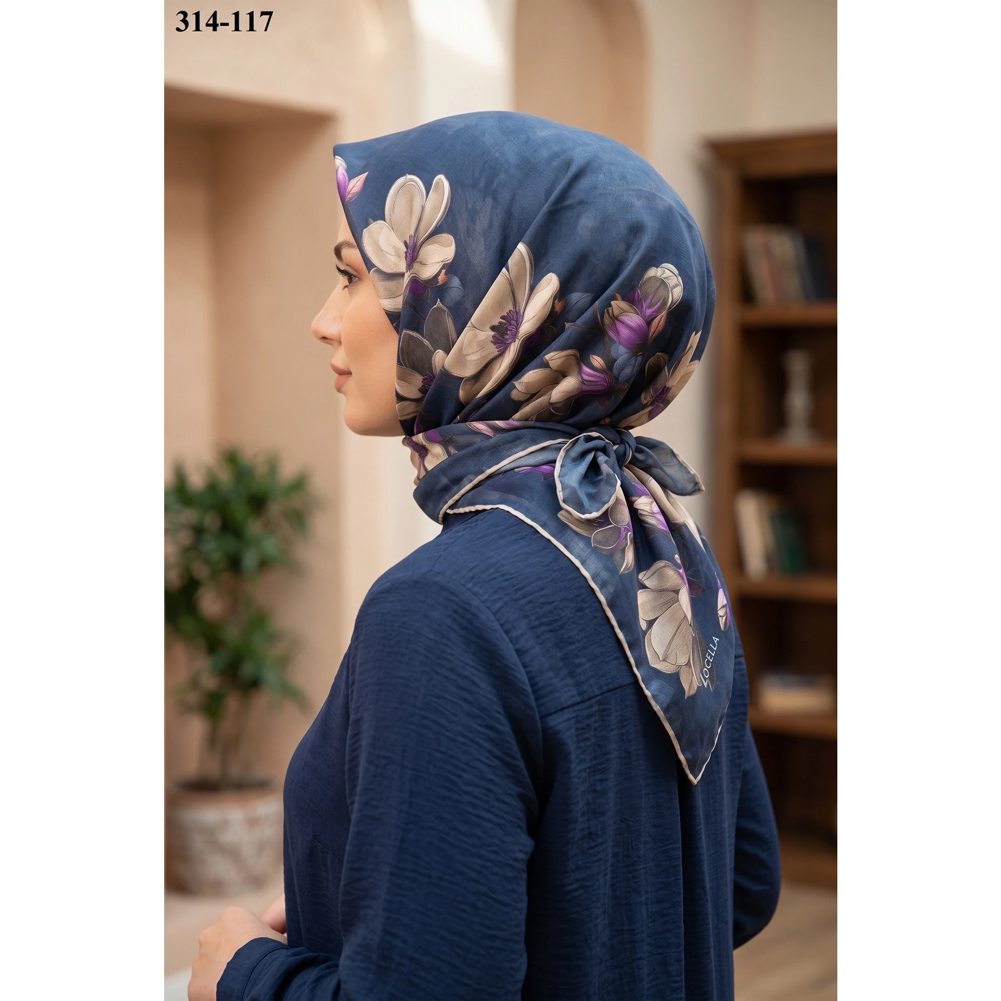 Locella Soft Pamuk Eşarp 314-117