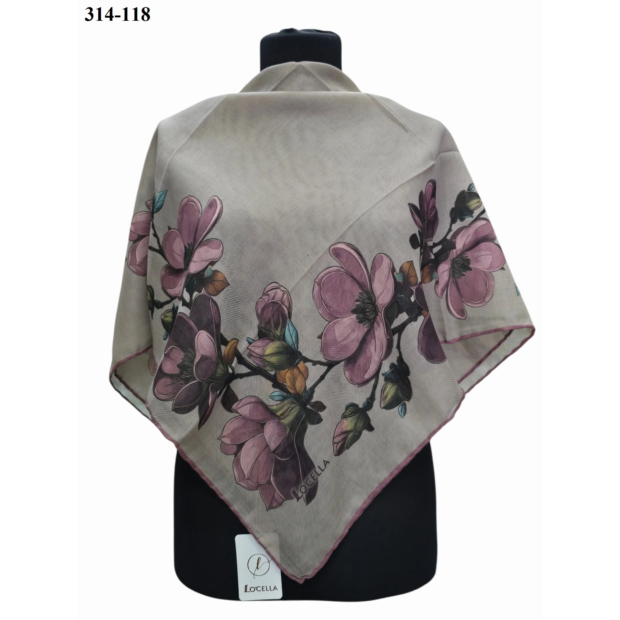 Locella Soft Pamuk Eşarp 314-118