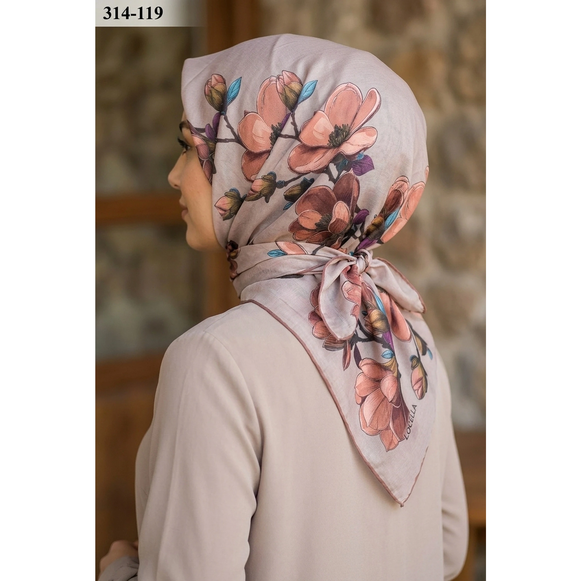 Locella Soft Pamuk Eşarp 314-119