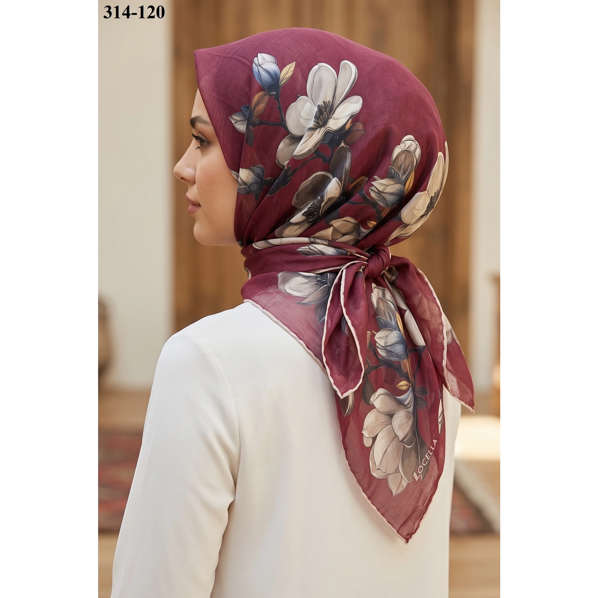 Locella Soft Pamuk Eşarp 314-120