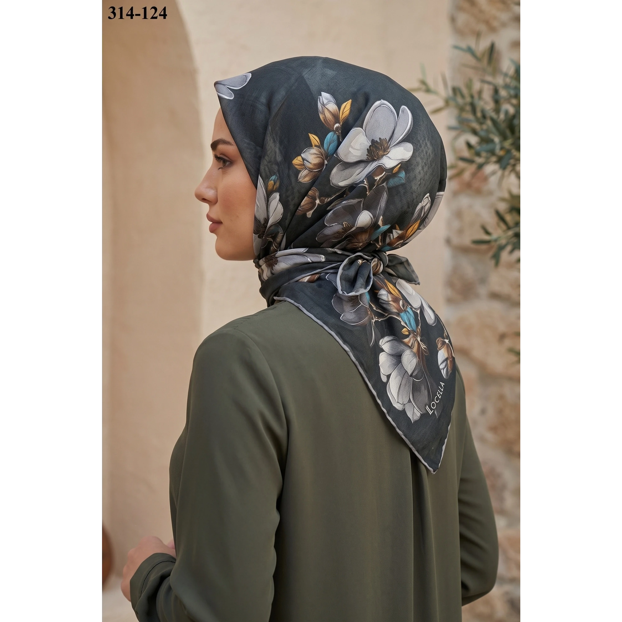 Locella Soft Pamuk Eşarp 314-124