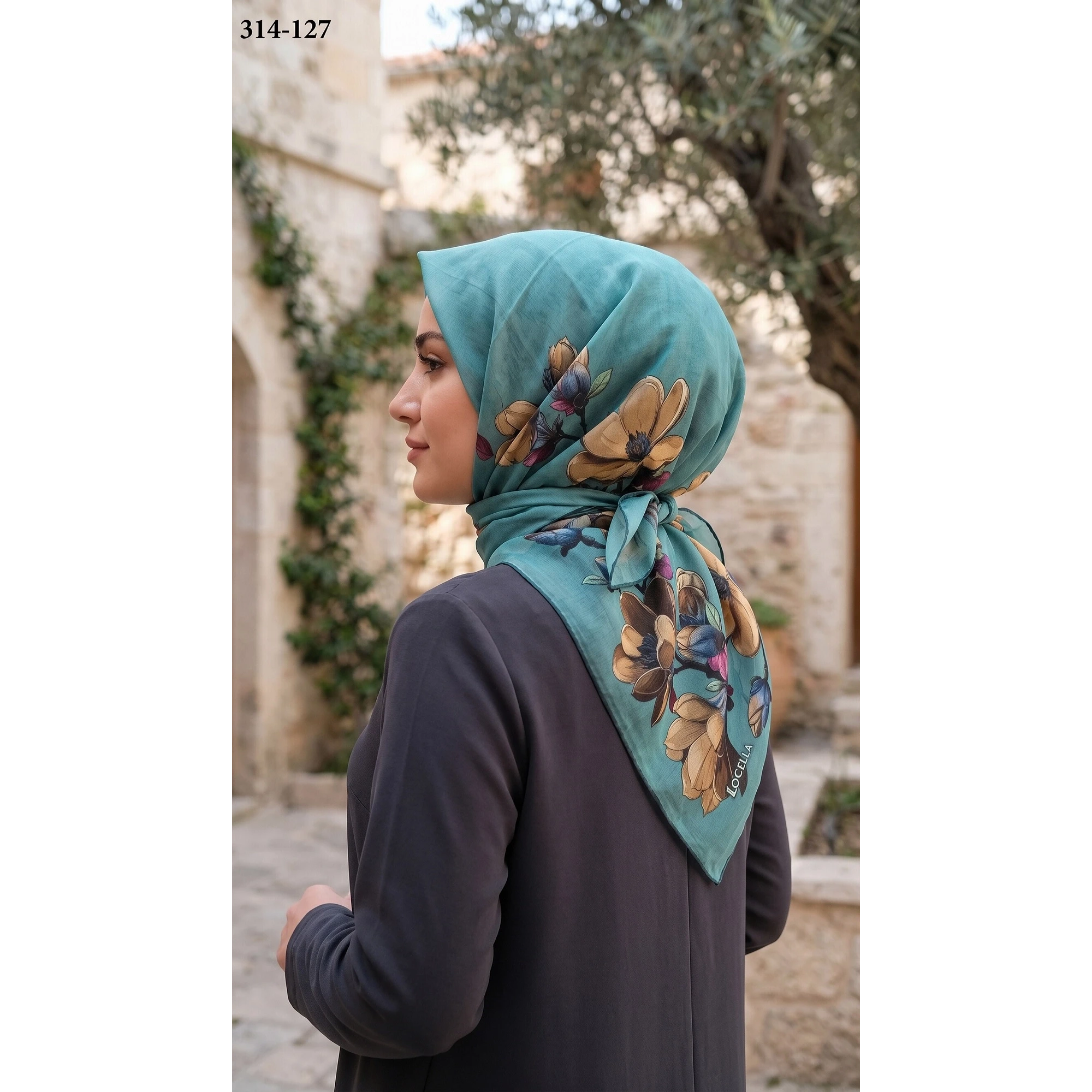 Locella Soft Pamuk Eşarp 314-127