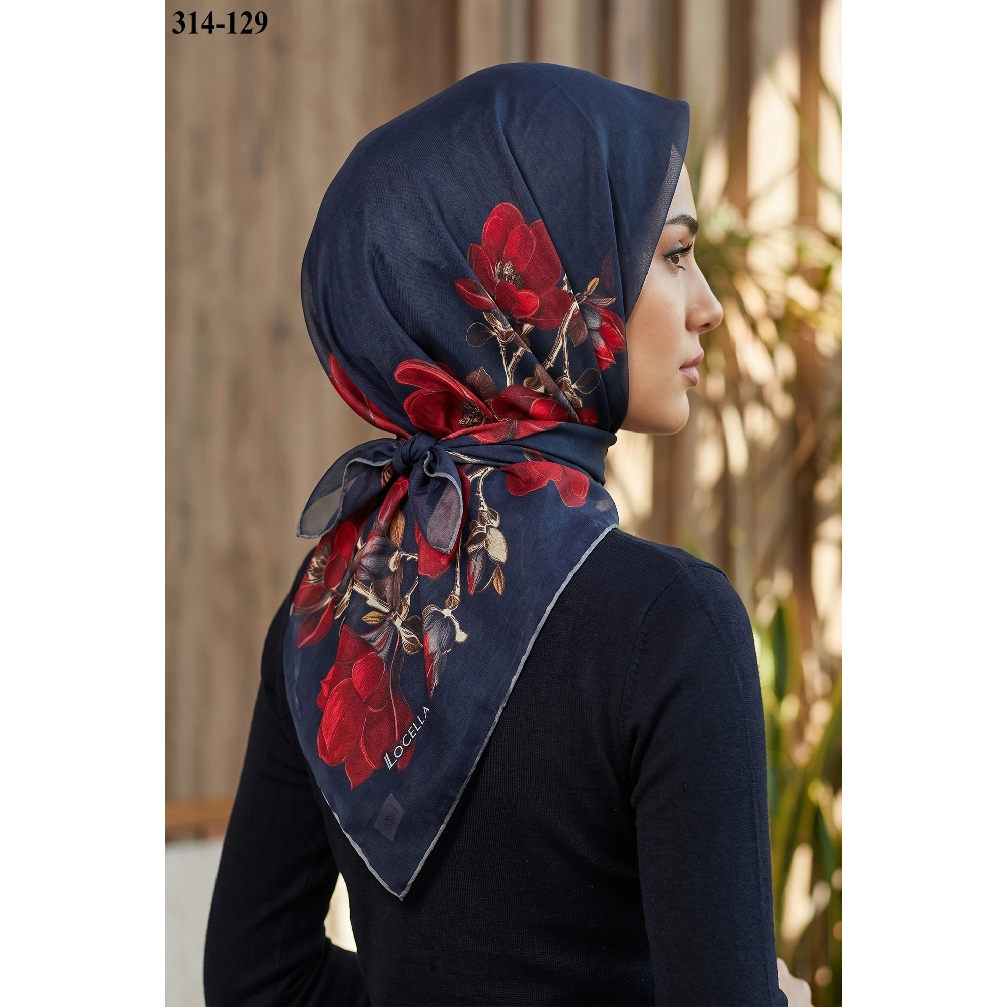 Locella Soft Pamuk Eşarp 314-129