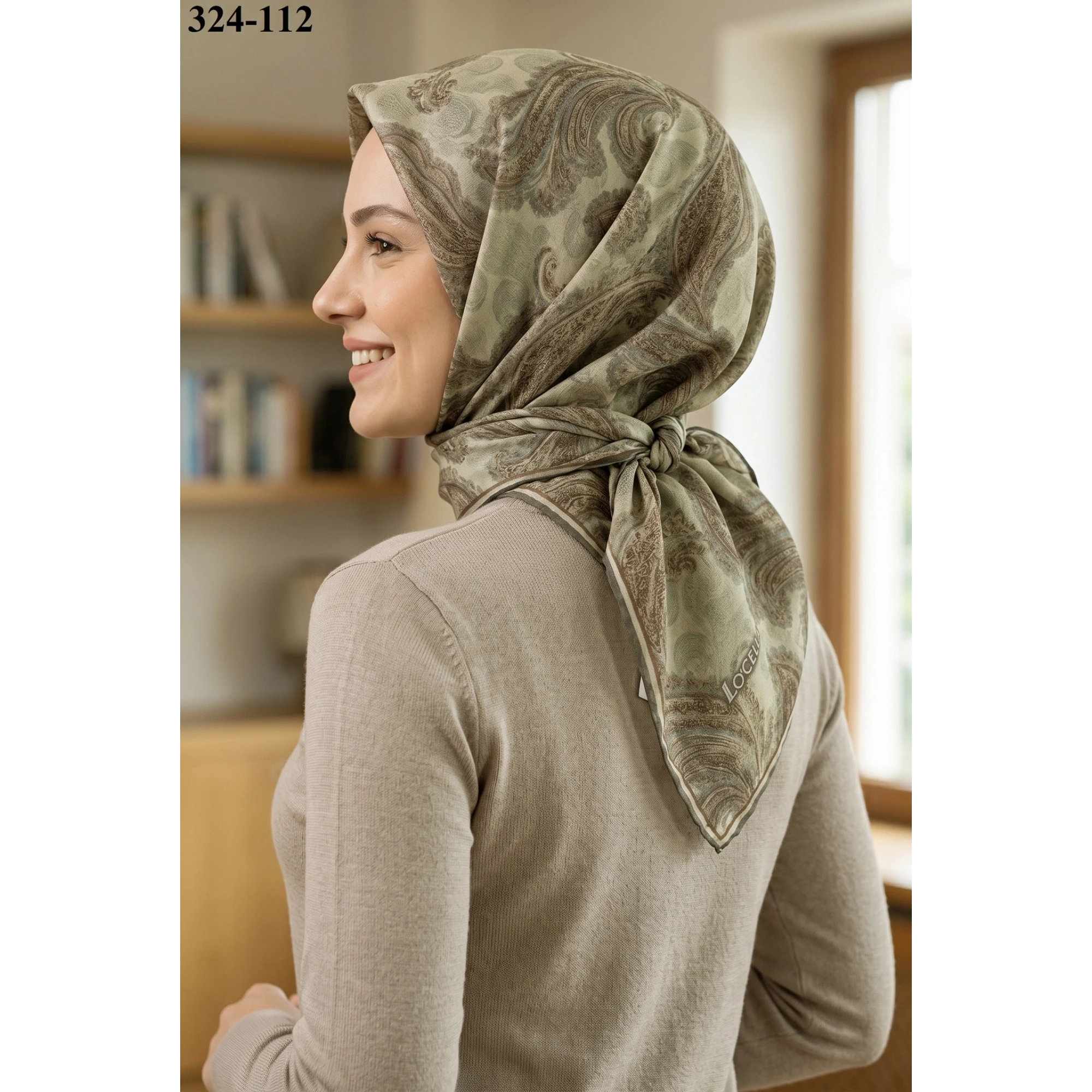 Locella Soft Pamuk Eşarp 324-112