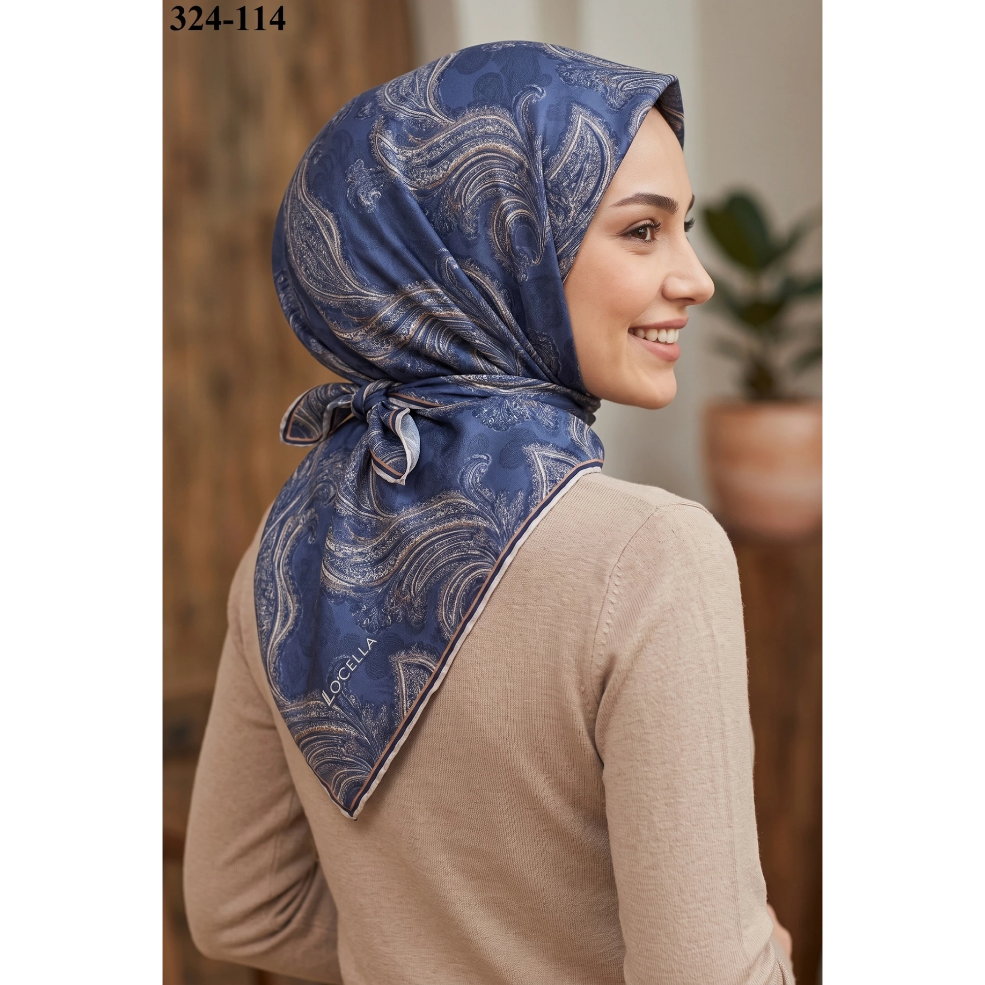 Locella Soft Pamuk Eşarp 324-114