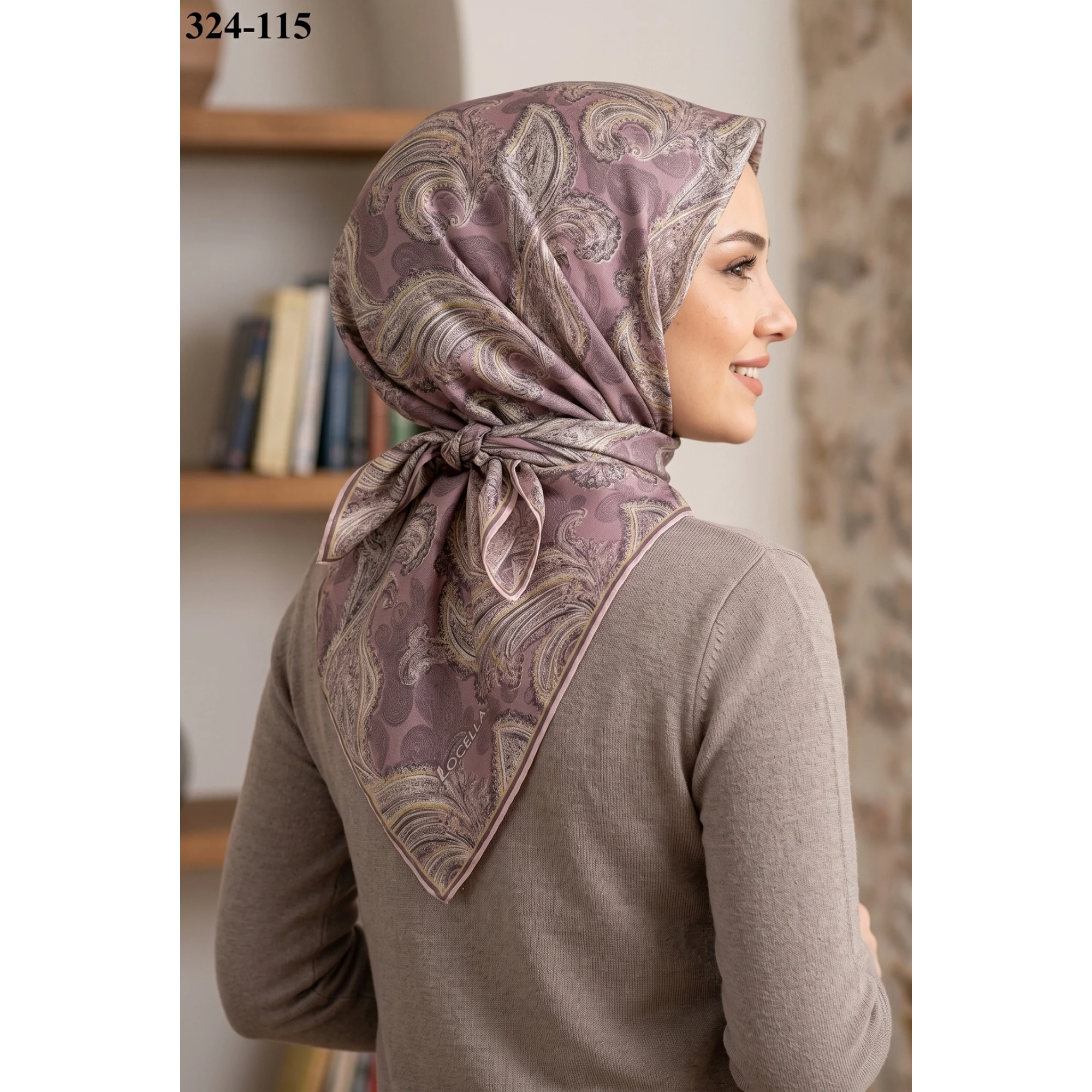Locella Soft Pamuk Eşarp 324-115