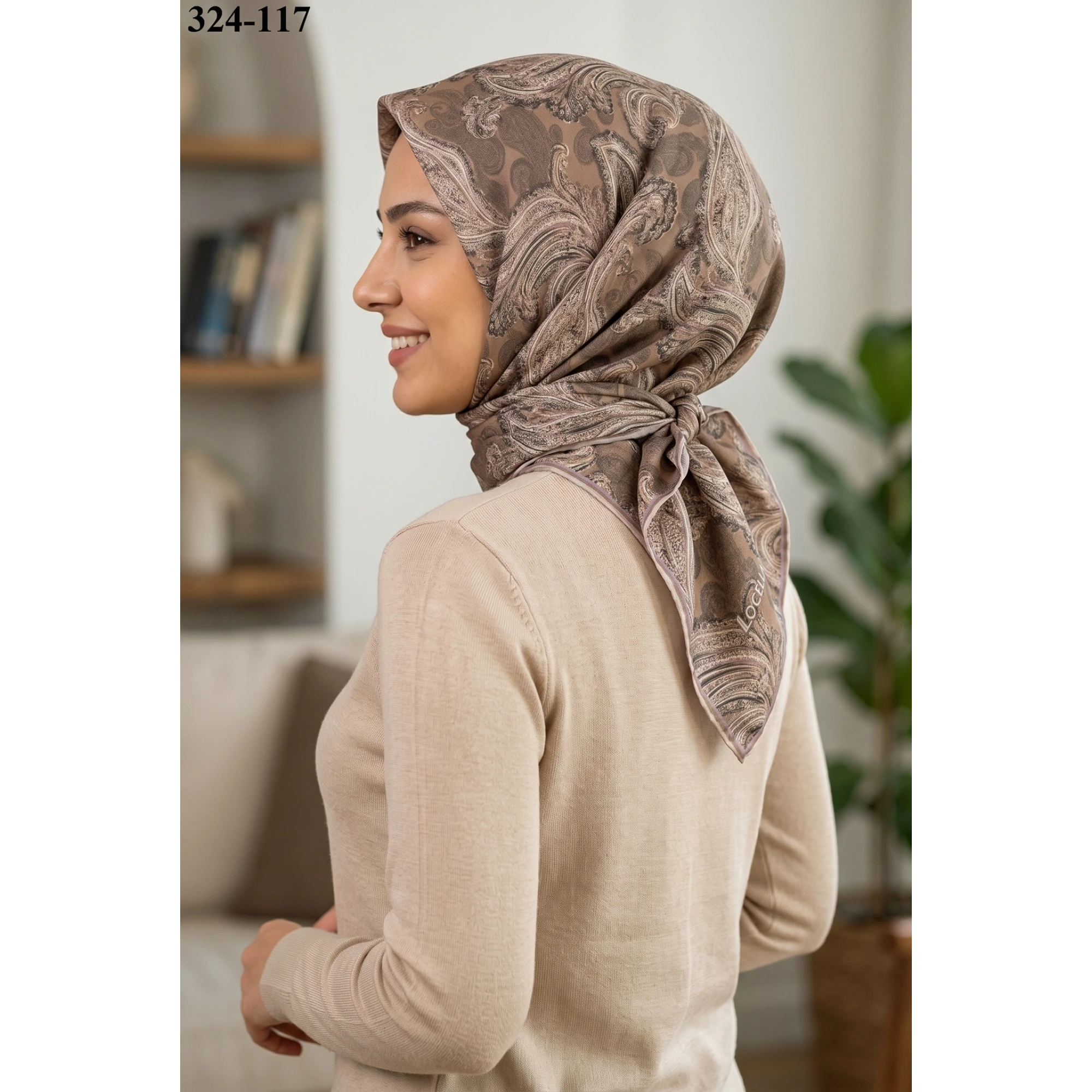 Locella Soft Pamuk Eşarp 324-117