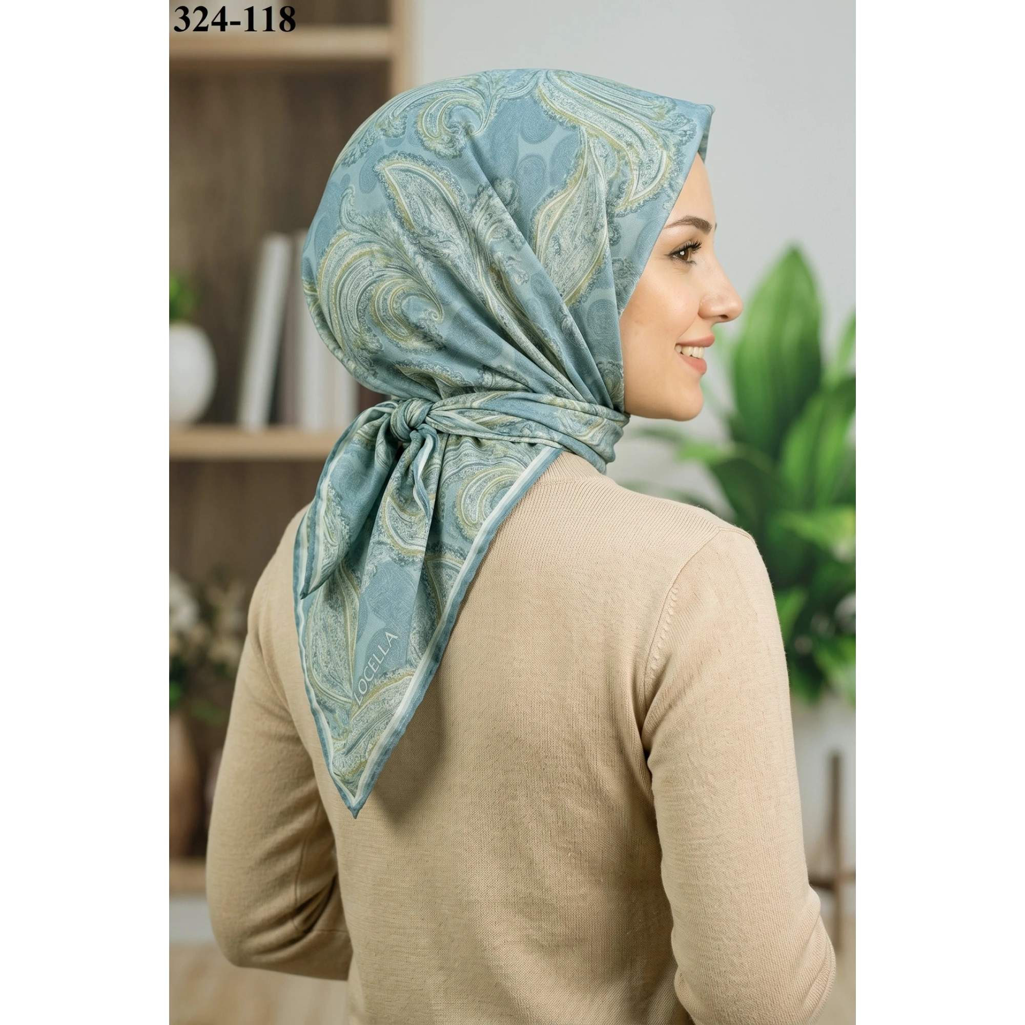 Locella Soft Pamuk Eşarp 324-118