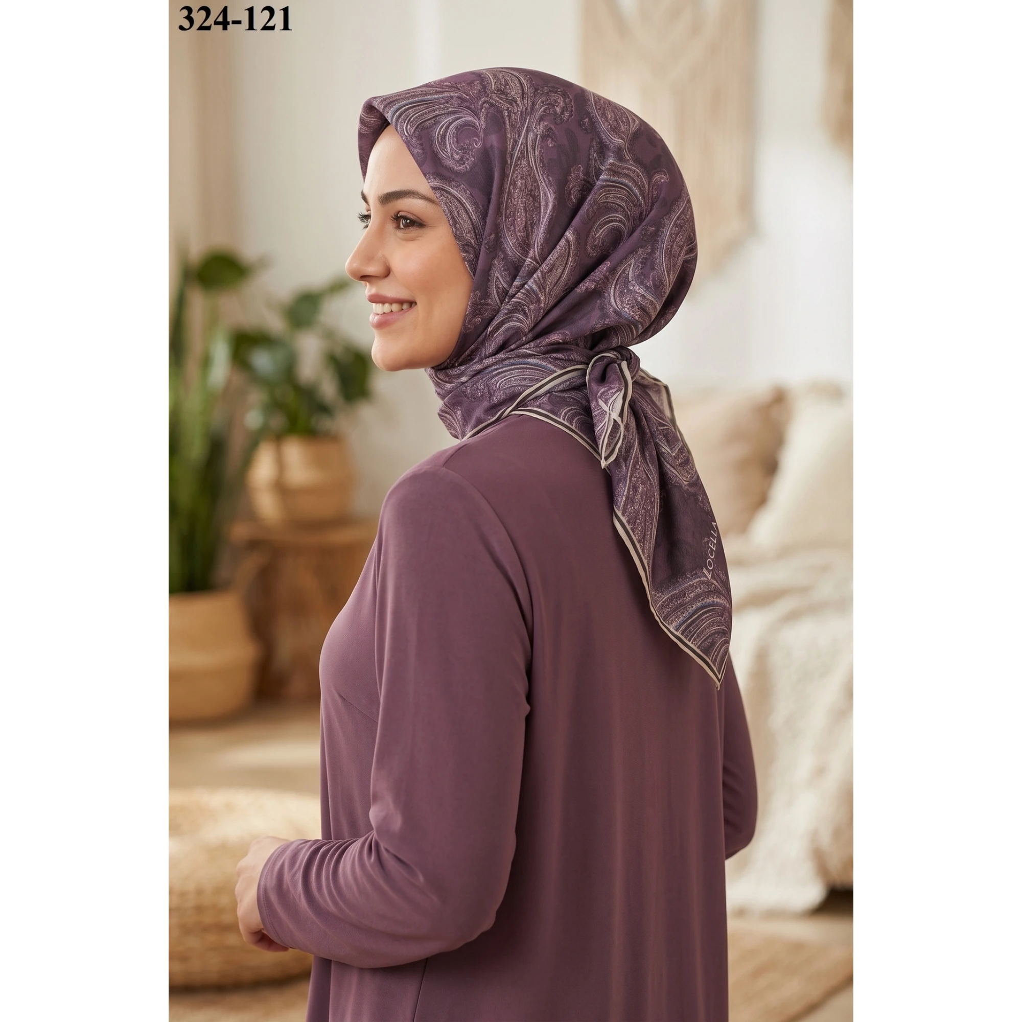 Locella Soft Pamuk Eşarp 324-121
