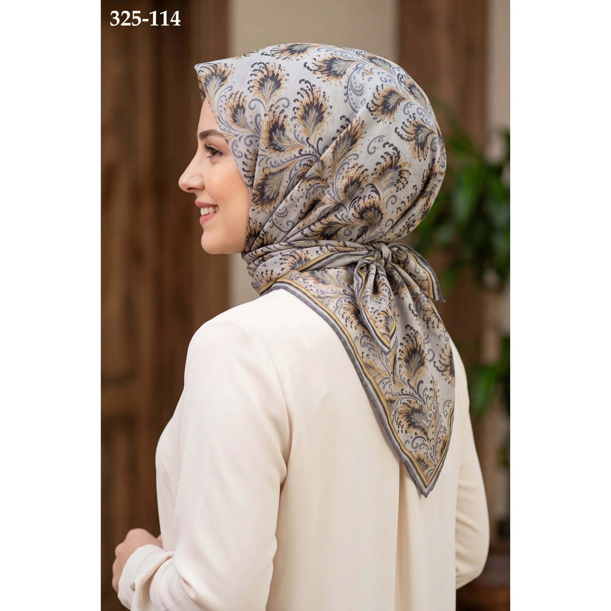 Locella Soft Pamuk Eşarp 325-114