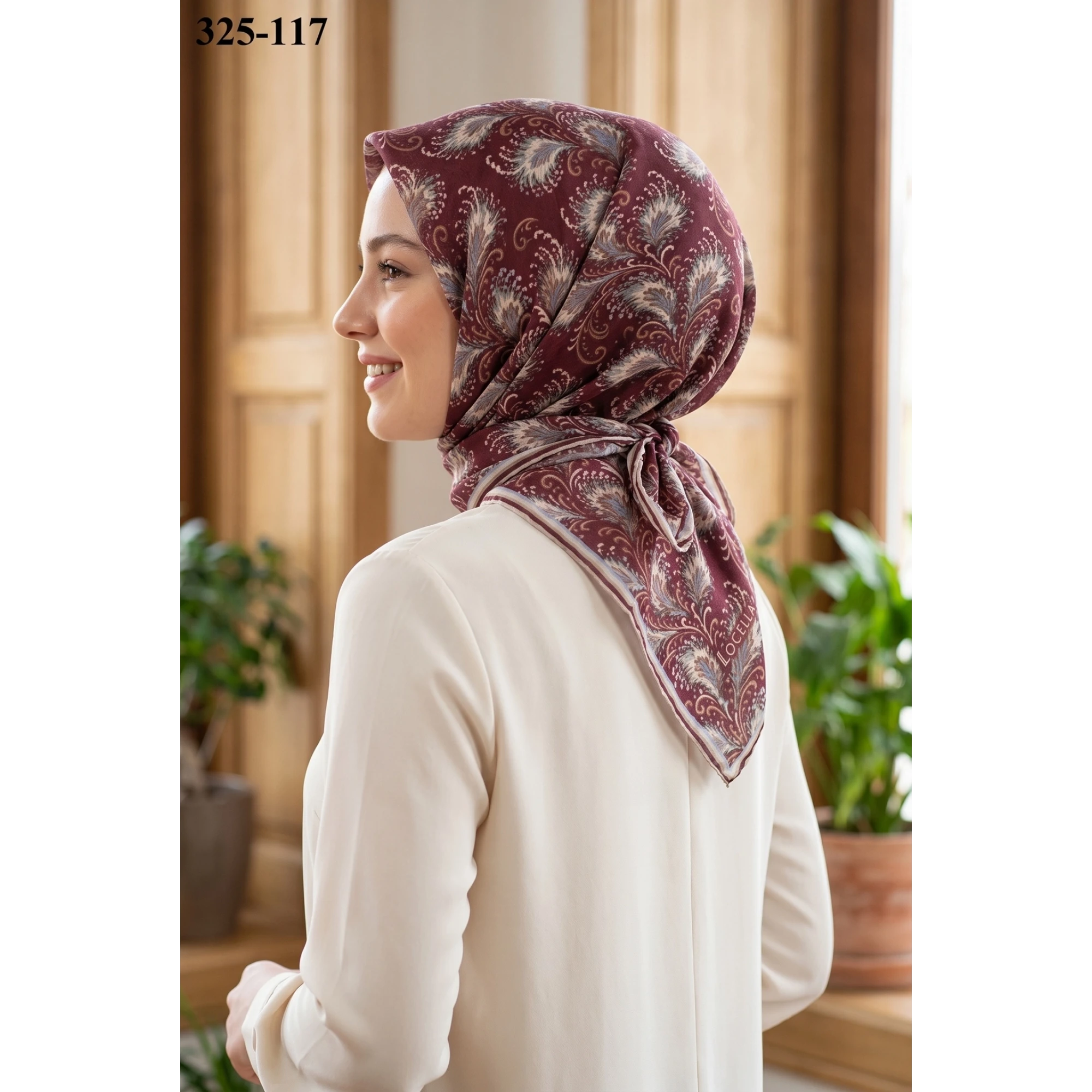 Locella Soft Pamuk Eşarp 325-117