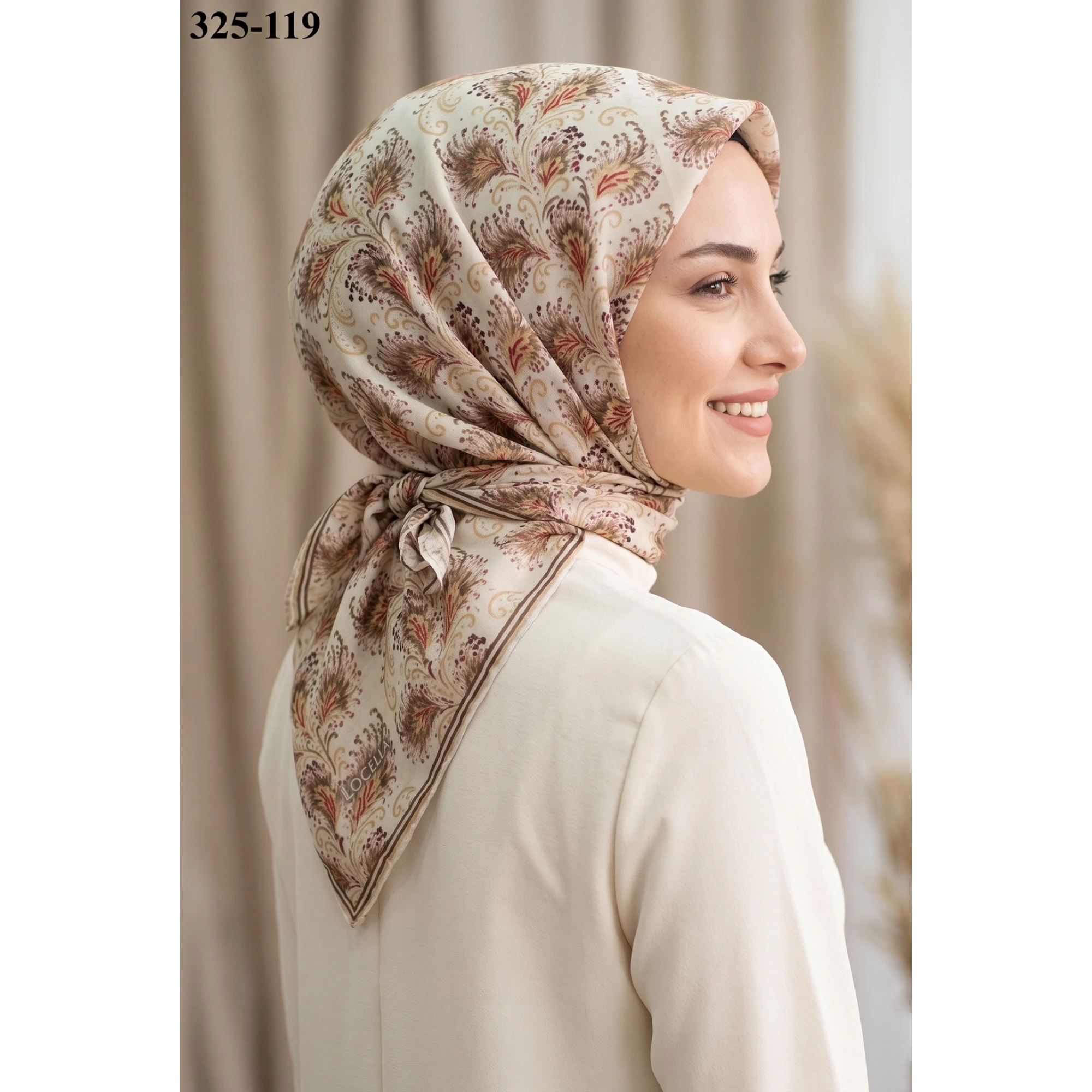 Locella Soft Pamuk Eşarp 325-119