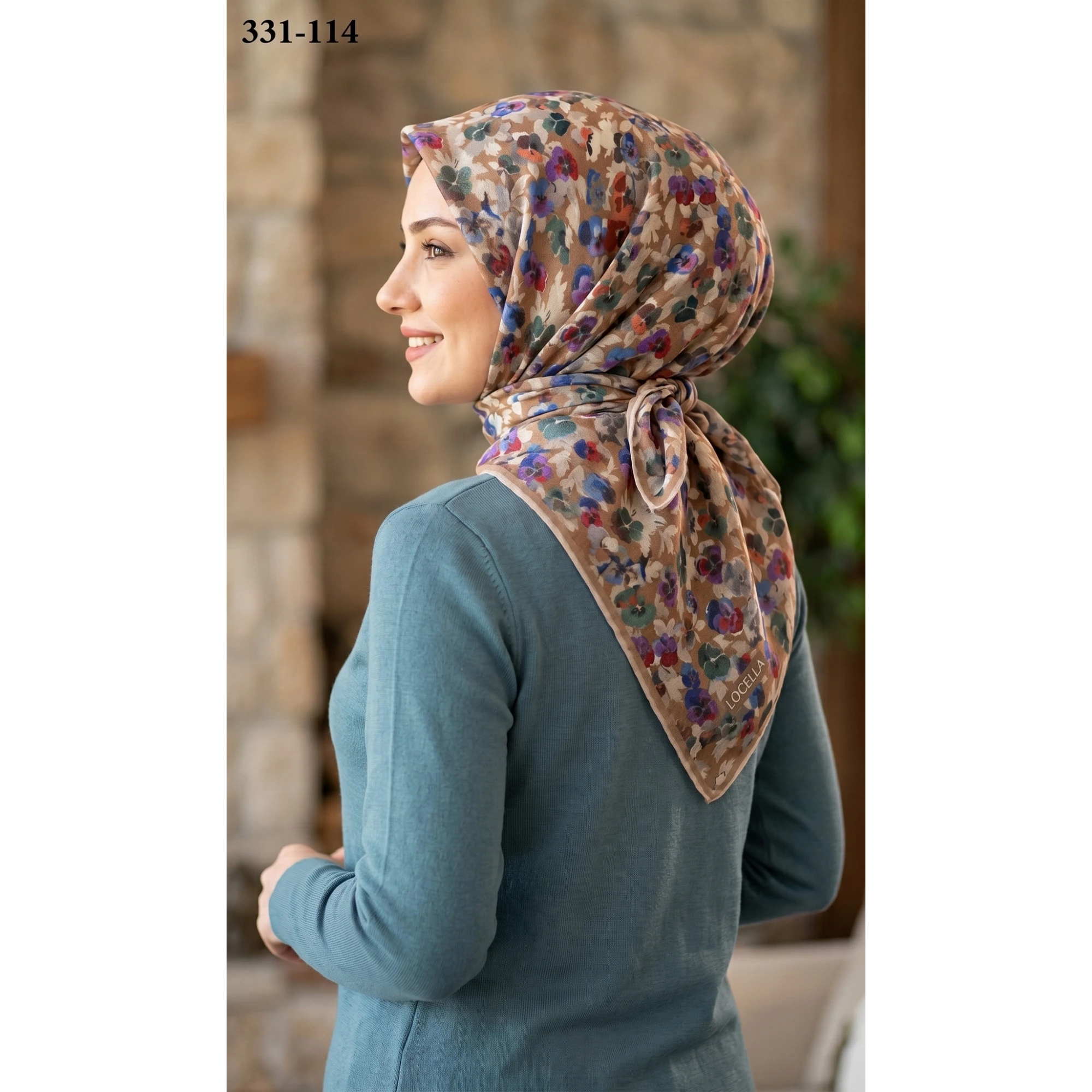 Locella Soft Pamuk Eşarp 331-114