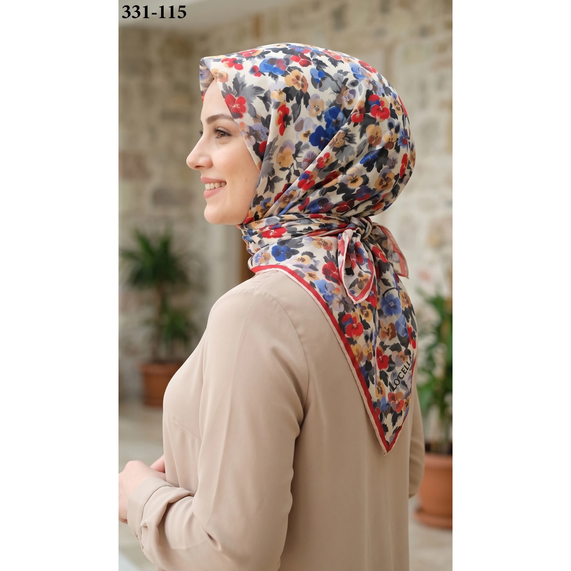 Locella Soft Pamuk Eşarp 331-115