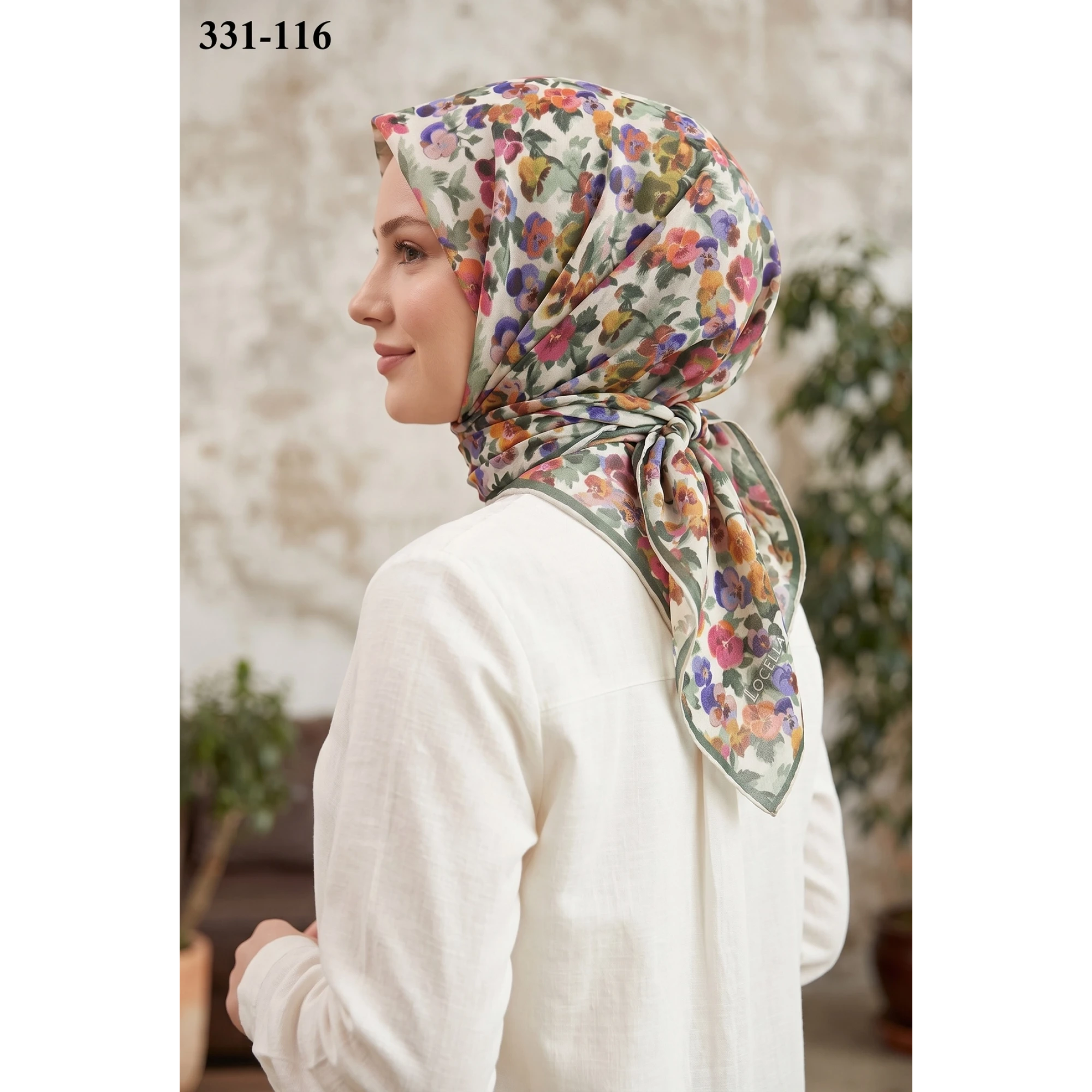Locella Soft Pamuk Eşarp 331-116