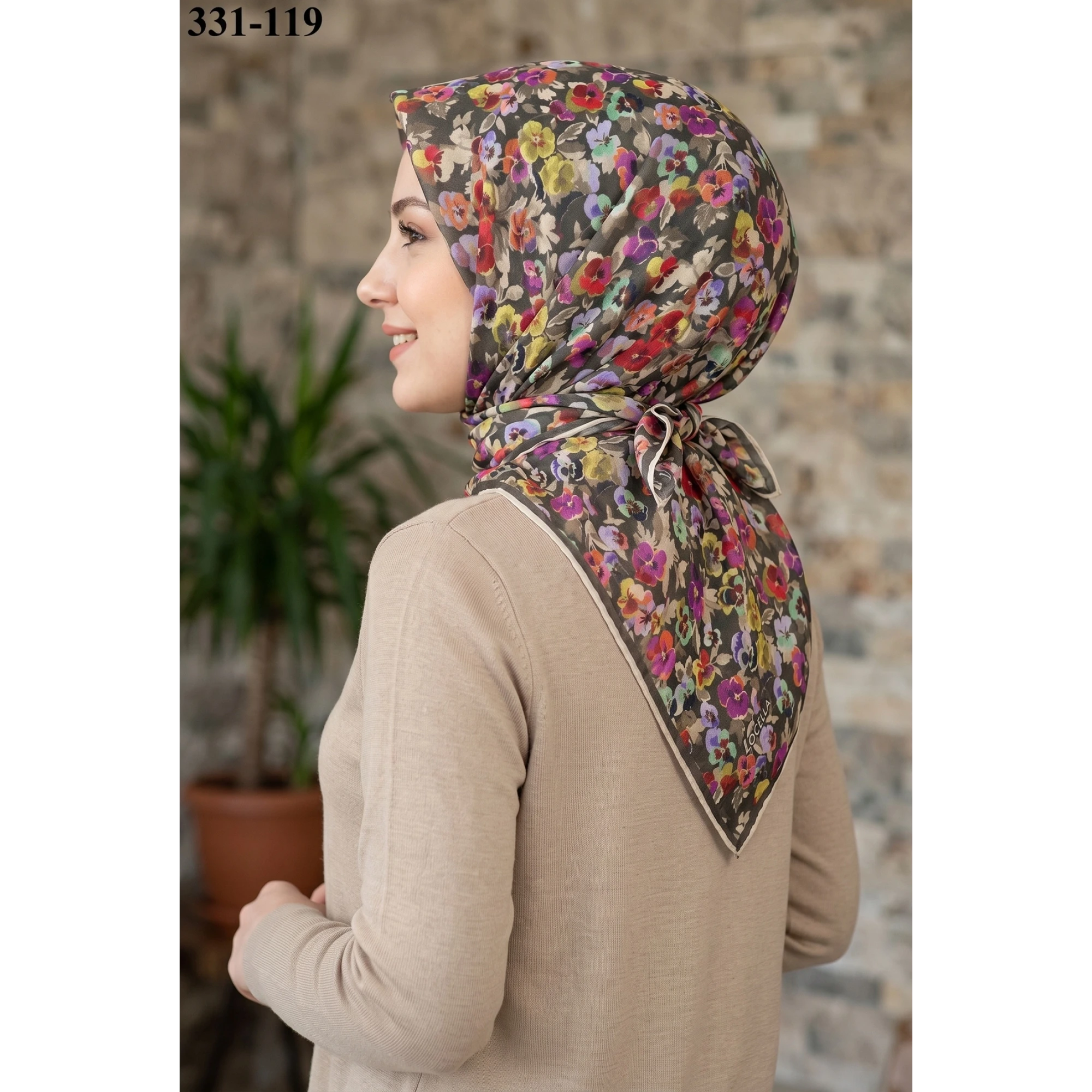 Locella Soft Pamuk Eşarp 331-119
