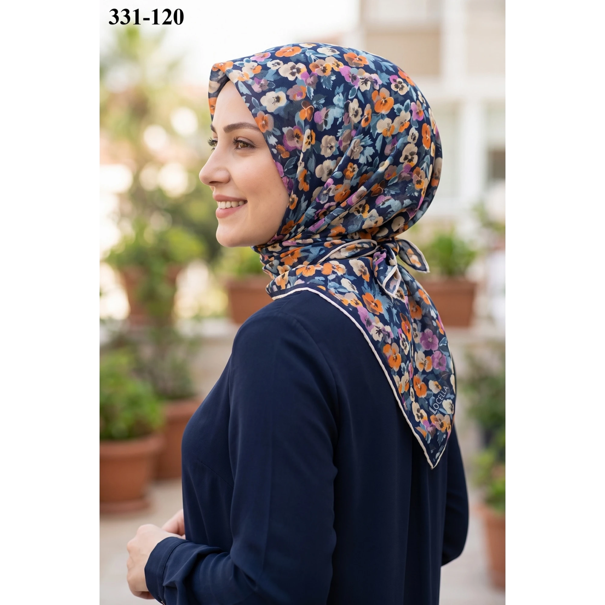 Locella Soft Pamuk Eşarp 331-120