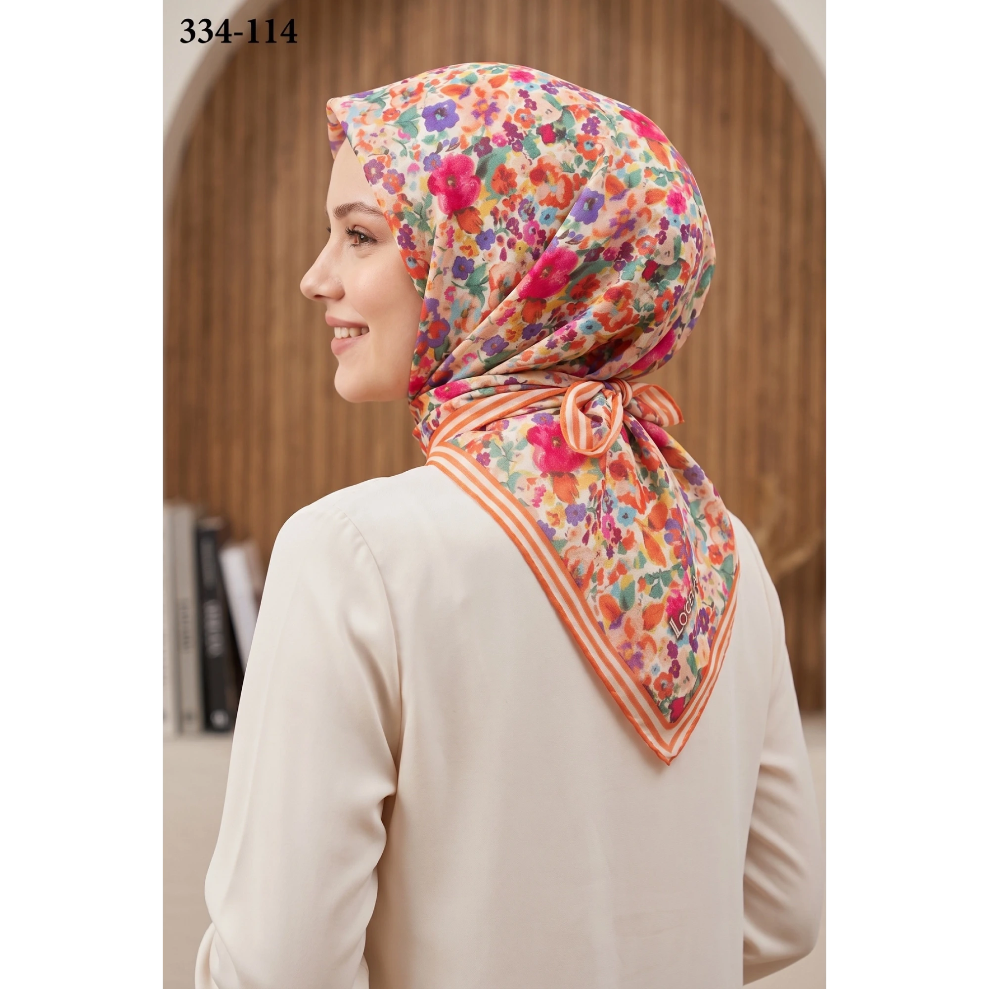 Locella Soft Pamuk Eşarp 334-114