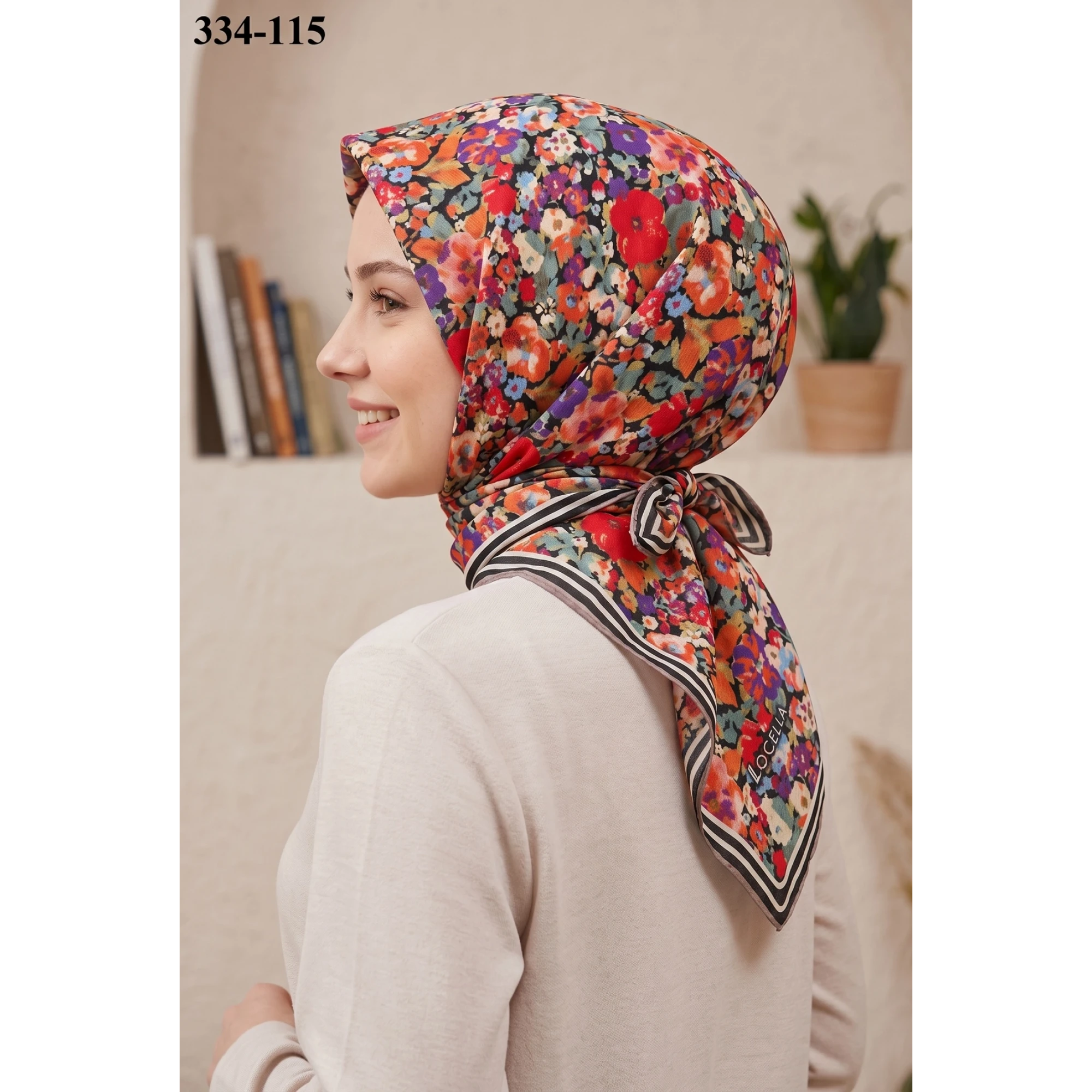 Locella Soft Pamuk Eşarp 334-115