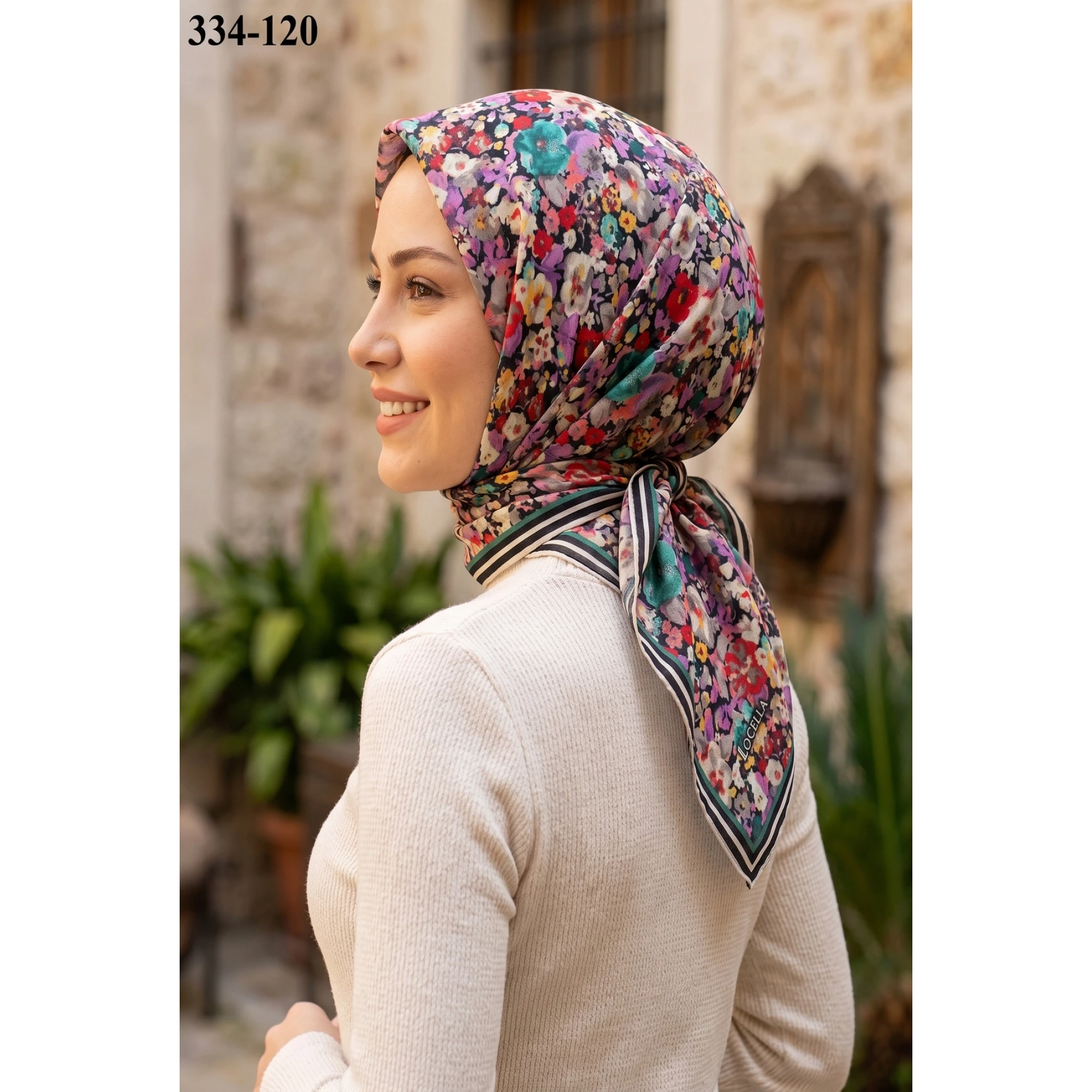 Locella Soft Pamuk Eşarp 334-120