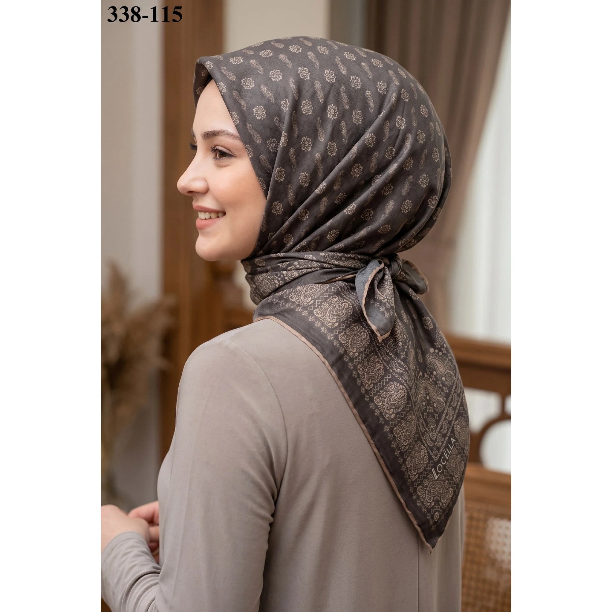 Locella Soft Pamuk Eşarp 338-115