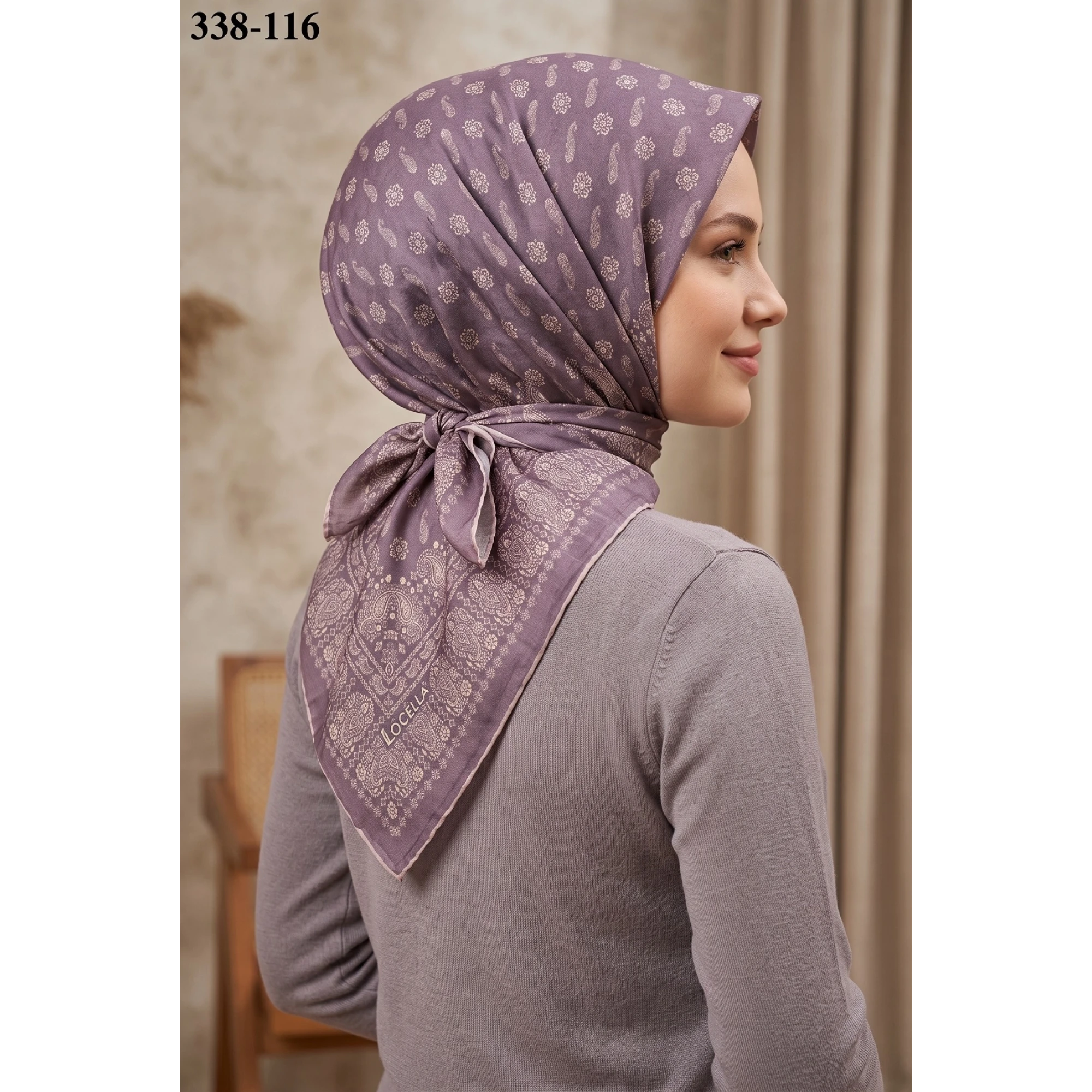 Locella Soft Pamuk Eşarp 338-116