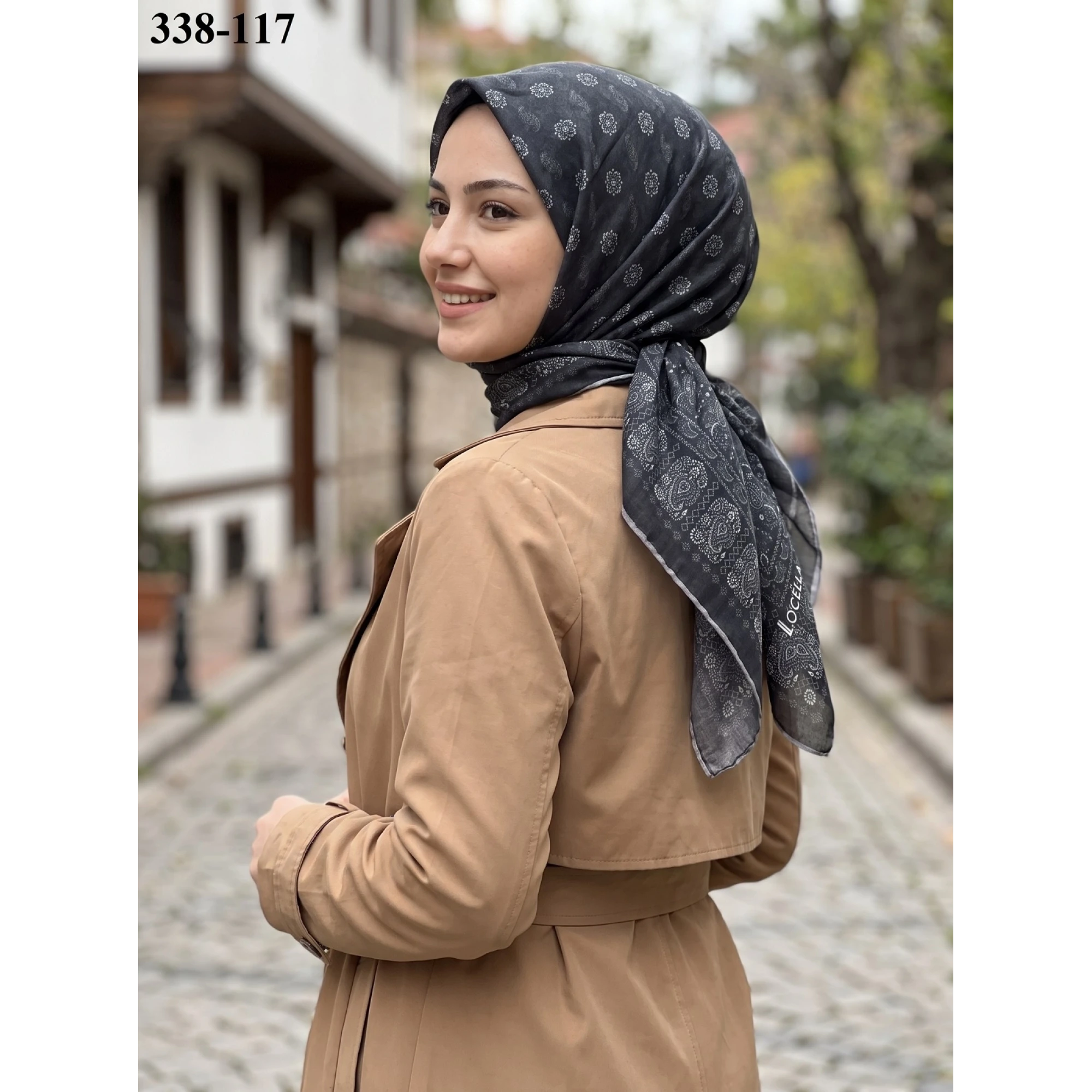 Locella Soft Pamuk Eşarp 338-117