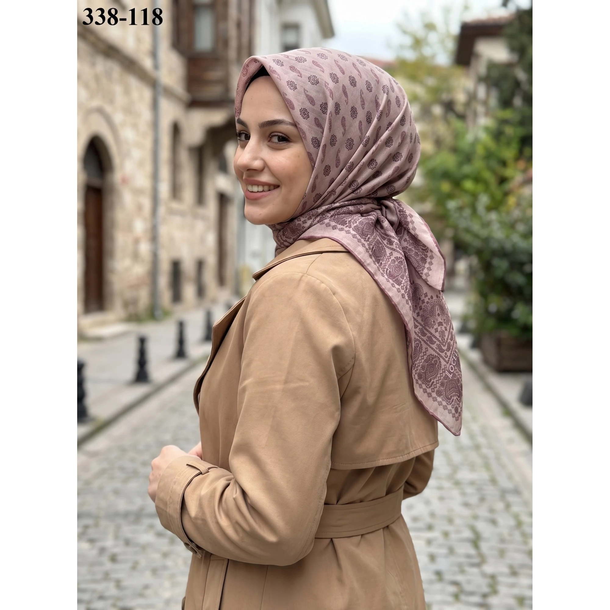 Locella Soft Pamuk Eşarp 338-118