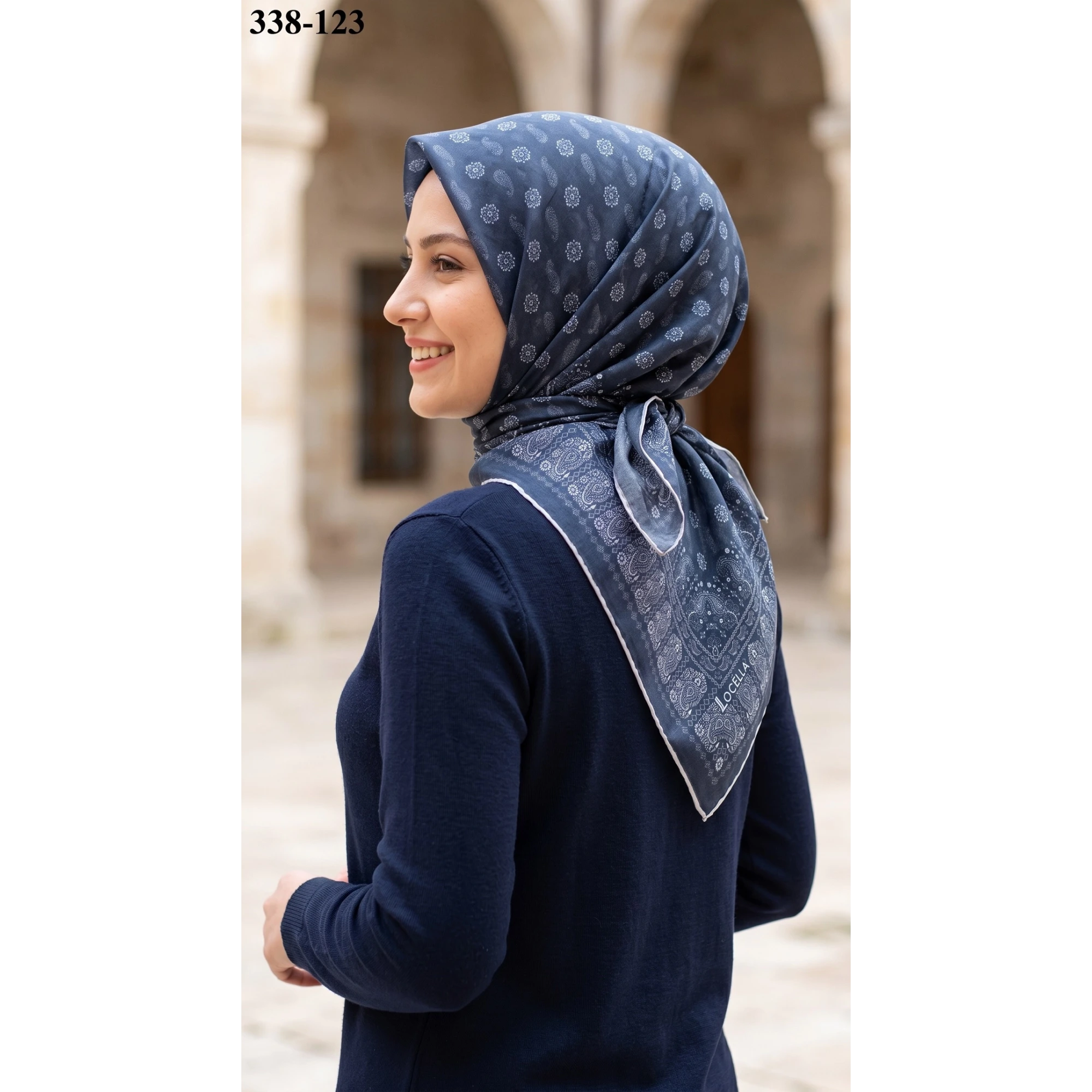 Locella Soft Pamuk Eşarp 338-123
