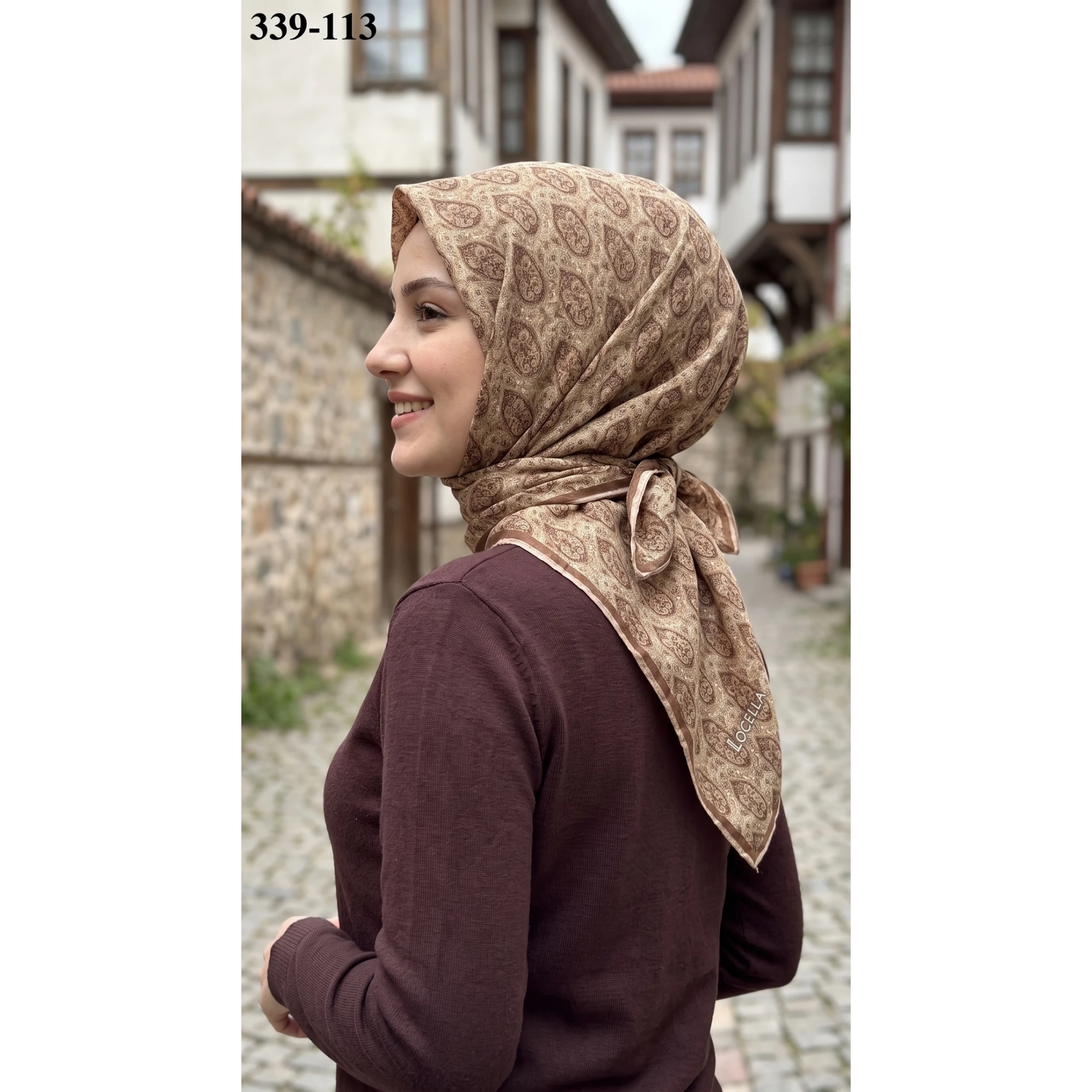 Locella Soft Pamuk Eşarp 339-113