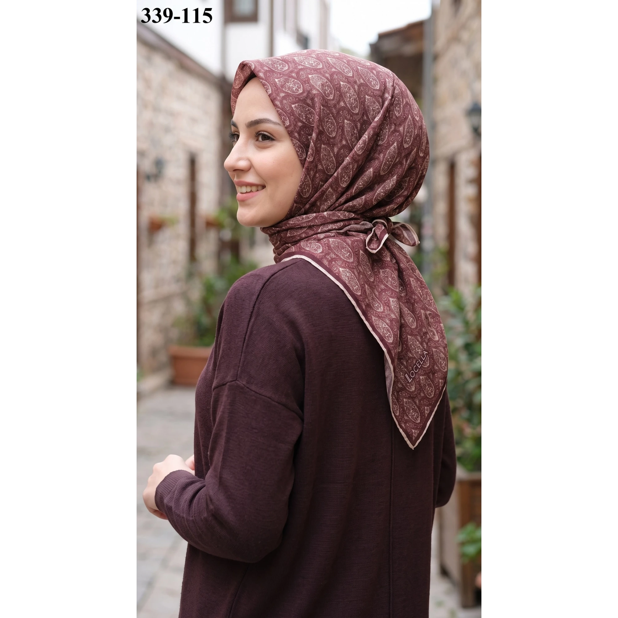 Locella Soft Pamuk Eşarp 339-115