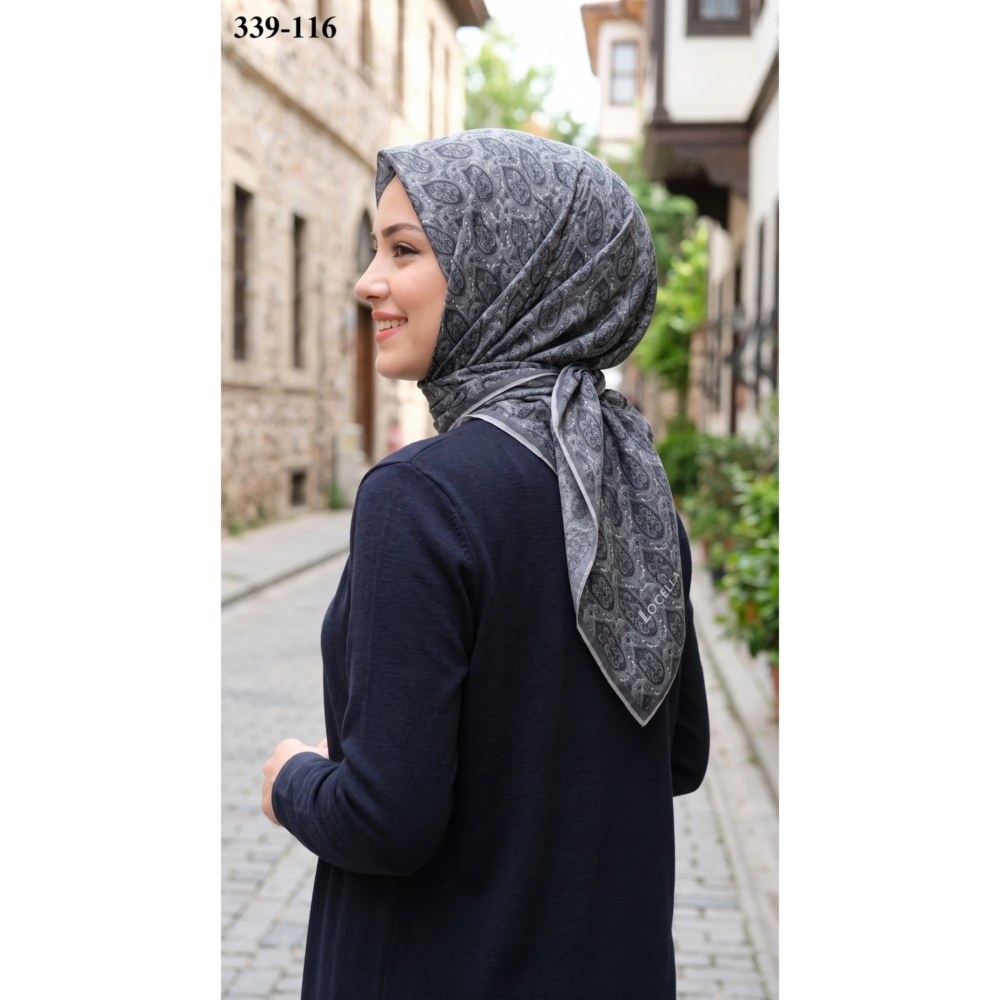 Locella Soft Pamuk Eşarp 339-116