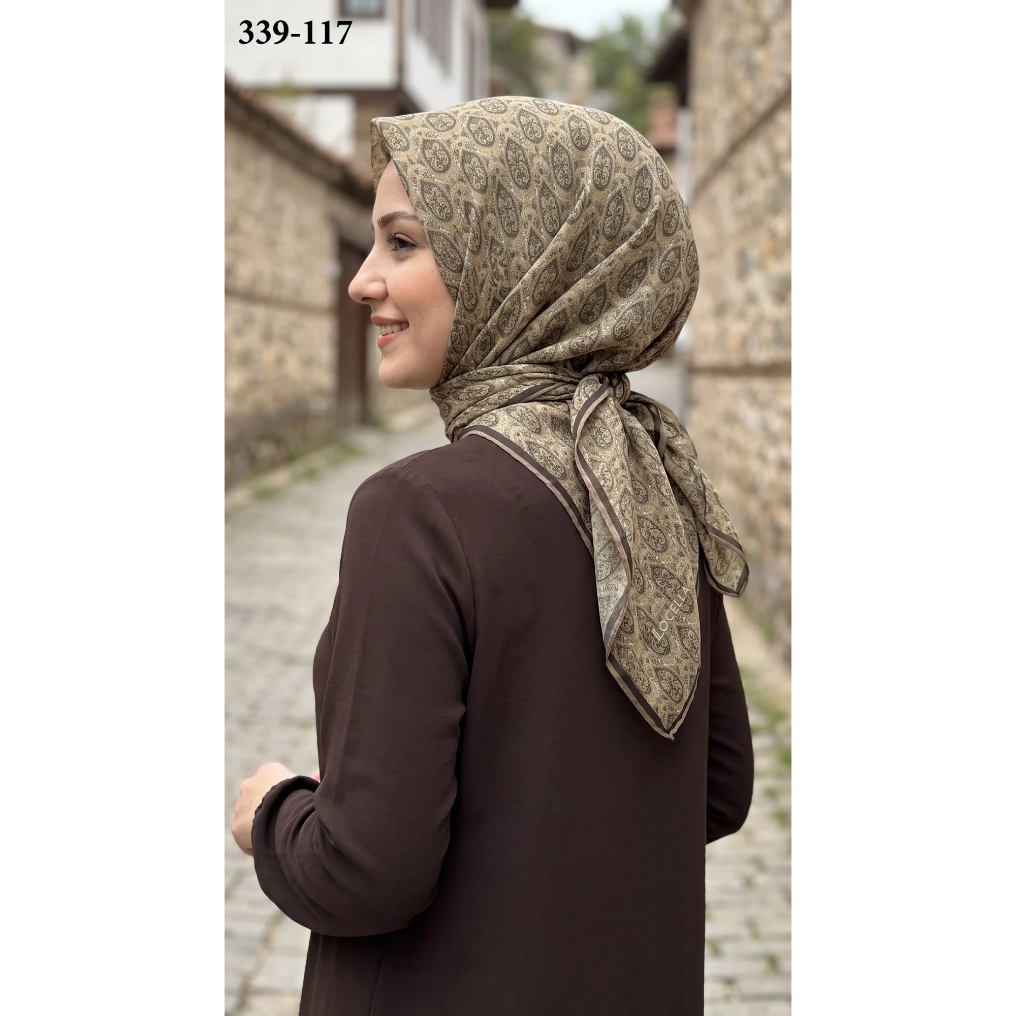 Locella Soft Pamuk Eşarp 339-117