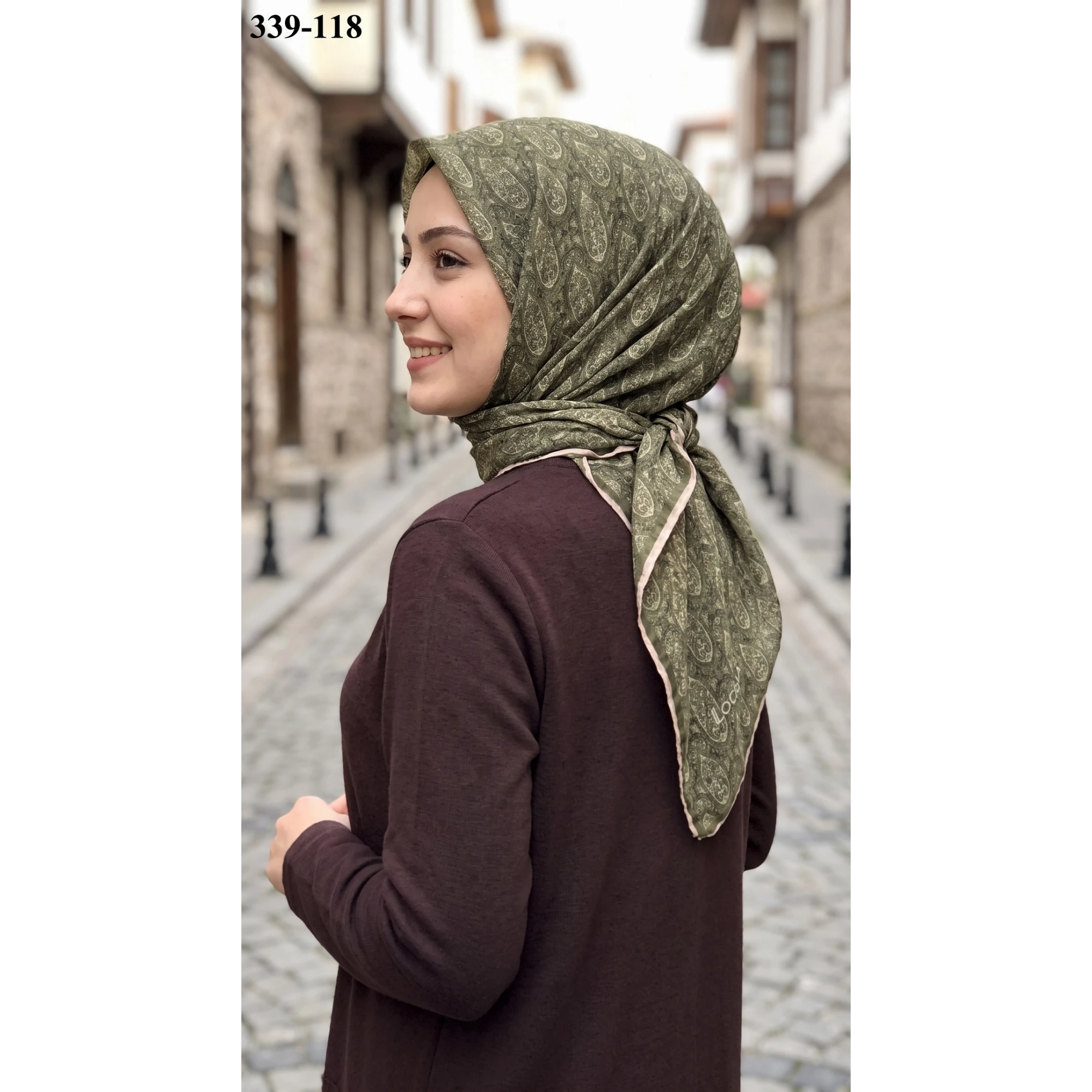 Locella Soft Pamuk Eşarp 339-118